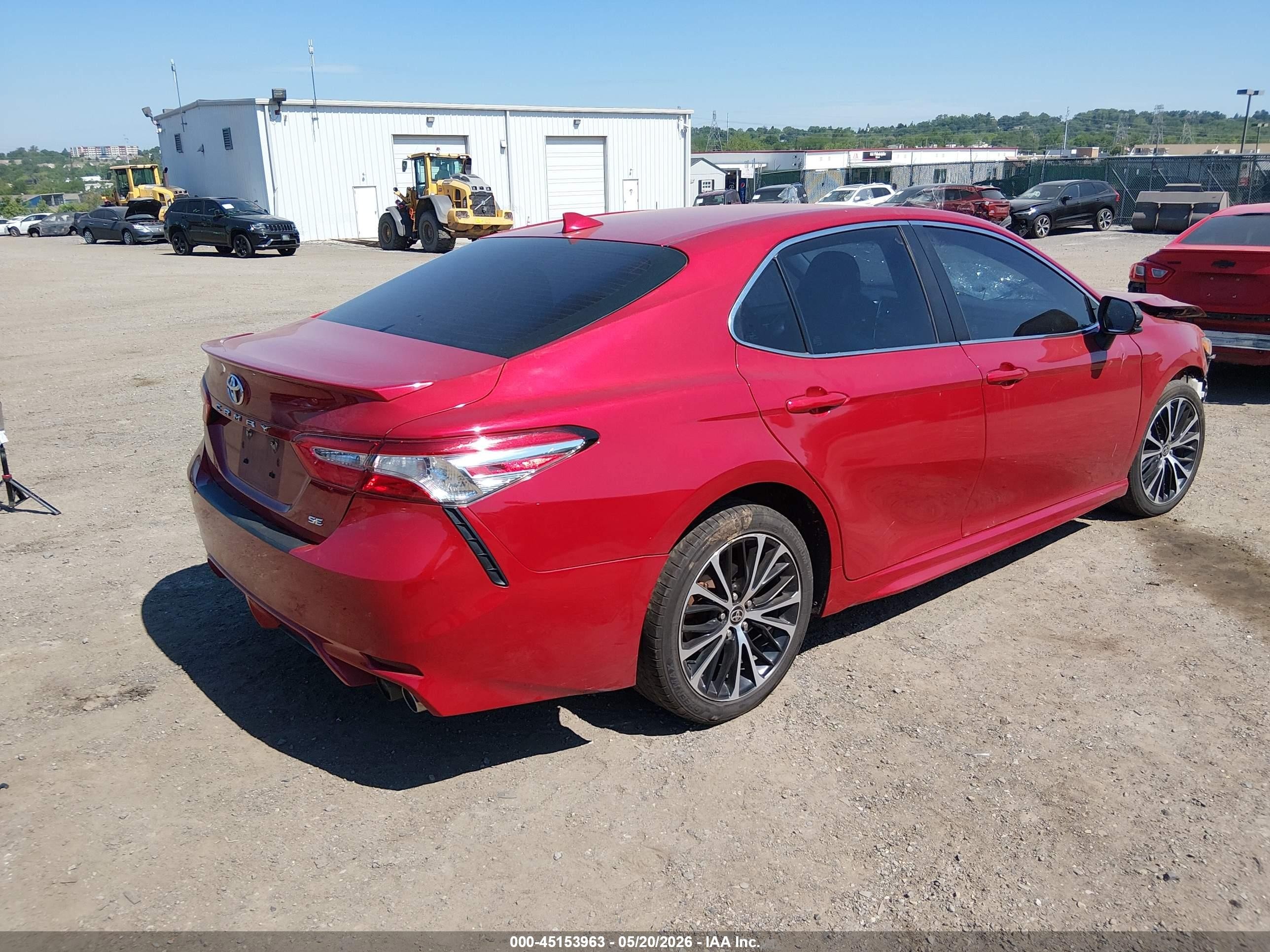 2020 Toyota Camry Se Красный vin: 4T1G11AK0LU390883