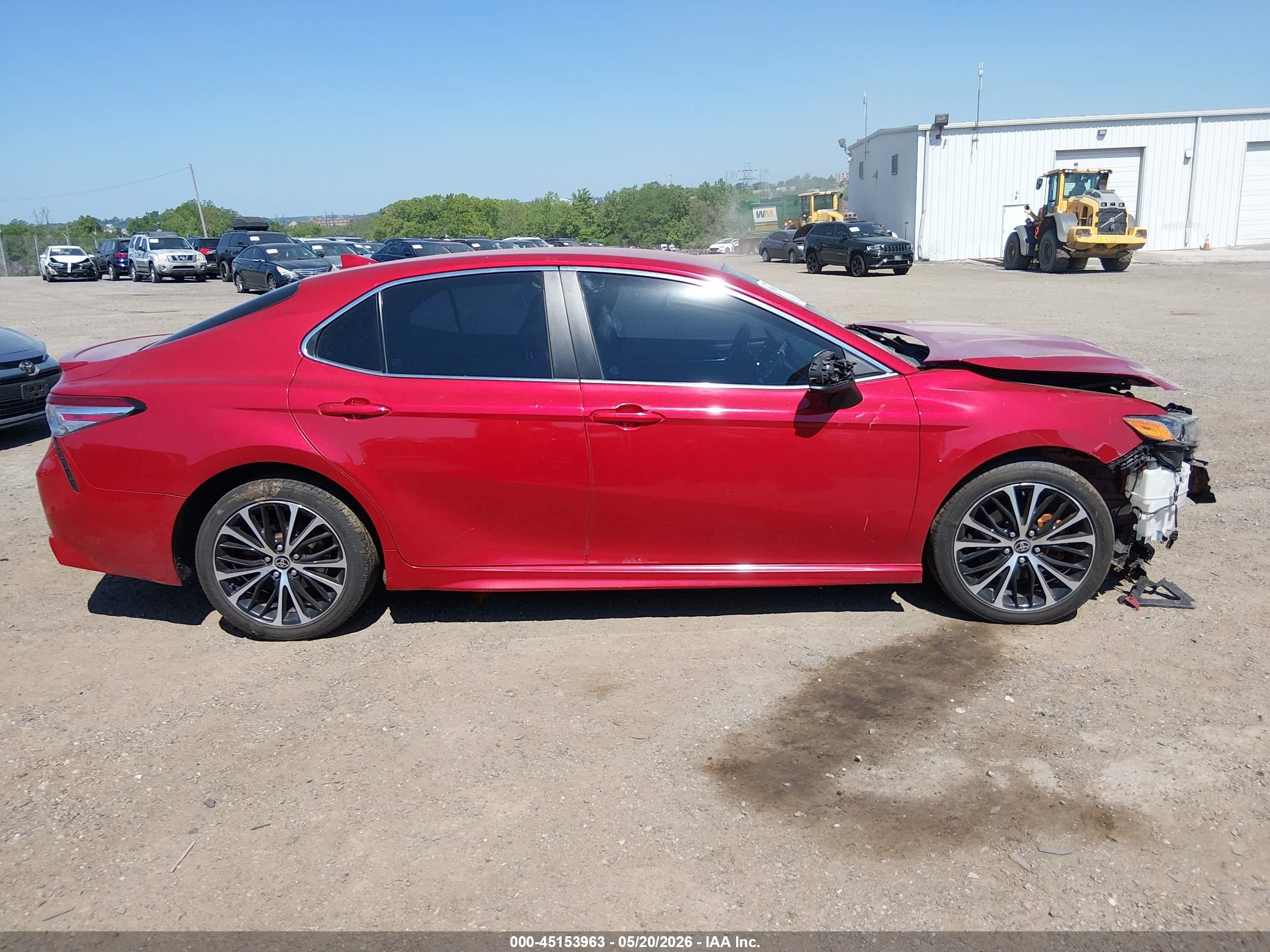 2020 Toyota Camry Se Красный vin: 4T1G11AK0LU390883