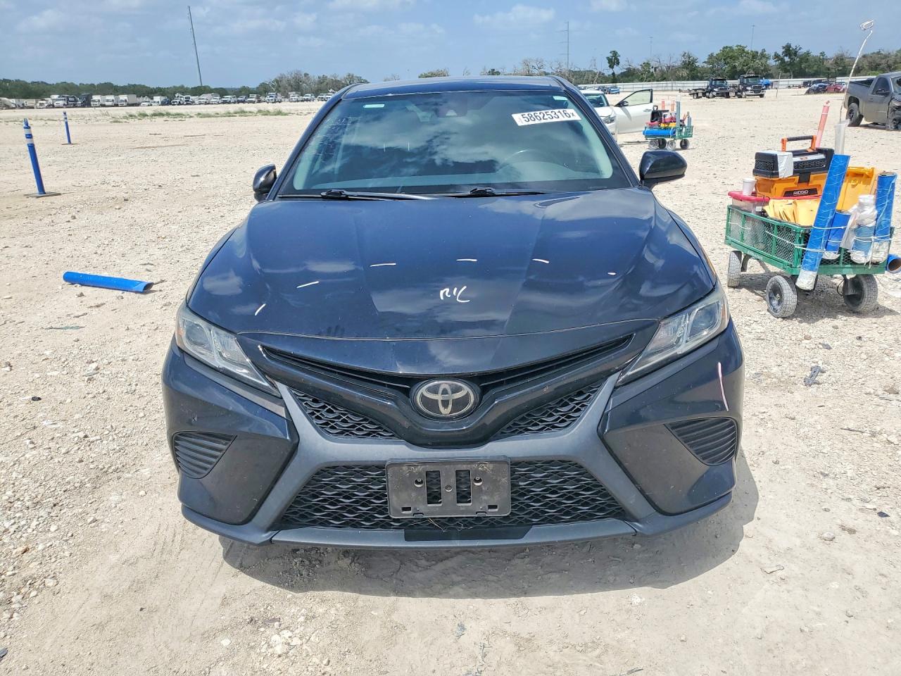 2020 Toyota Camry Se Black vin: 4T1G11AK0LU899565