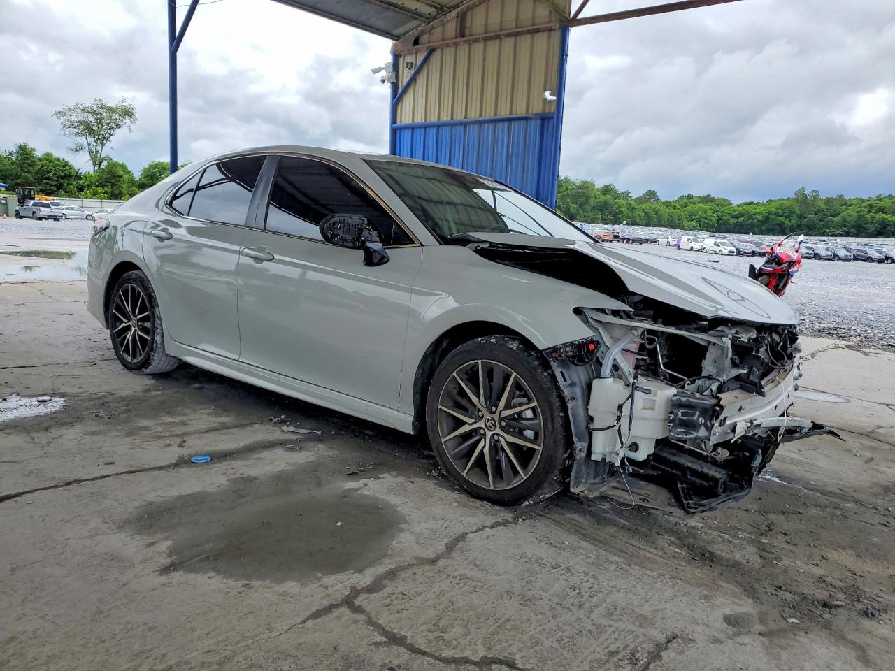 2023 Toyota Camry Se White vin: 4T1G11AK0PU095448