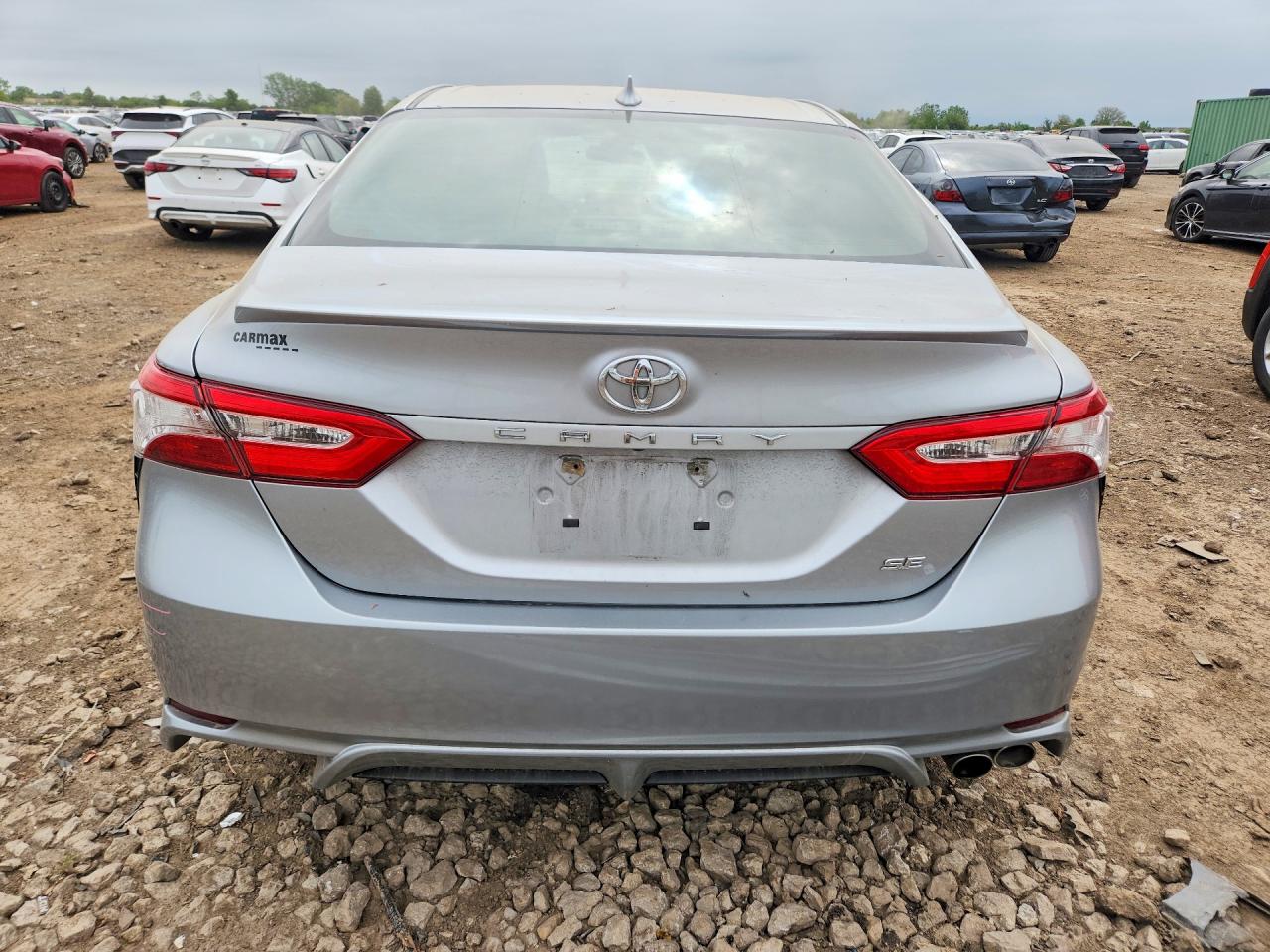 2020 Toyota Camry Se Серебряный vin: 4T1G11AK1LU337125