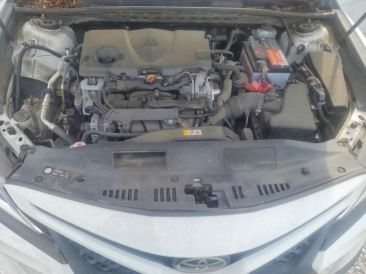 2020 Toyota Camry Se White vin: 4T1G11AK1LU890342