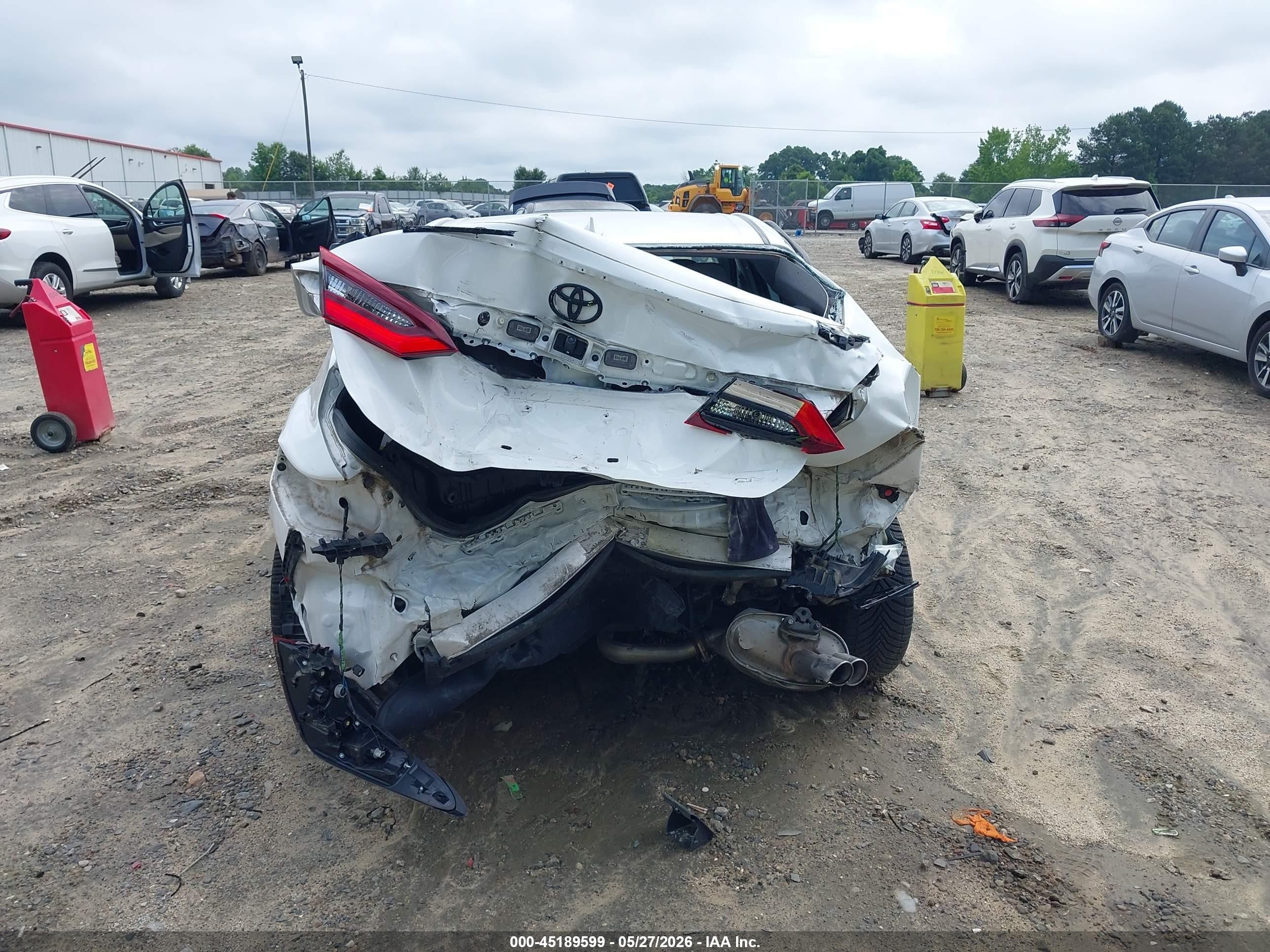 2021 Toyota Camry Se White vin: 4T1G11AK1MU577499