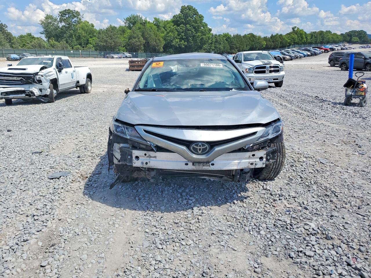 2020 Toyota Camry Se Silver vin: 4T1G11AK2LU931545