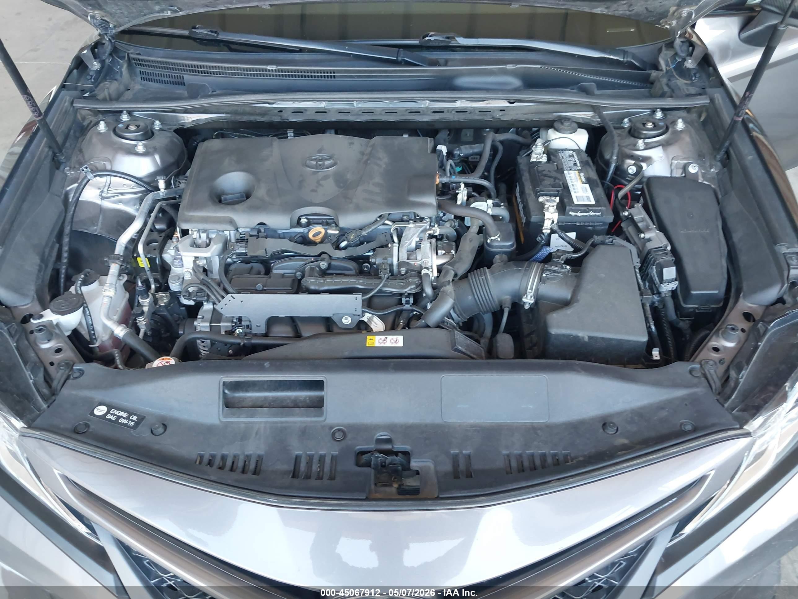 2020 Toyota Camry Se Серый vin: 4T1G11AK2LU992779