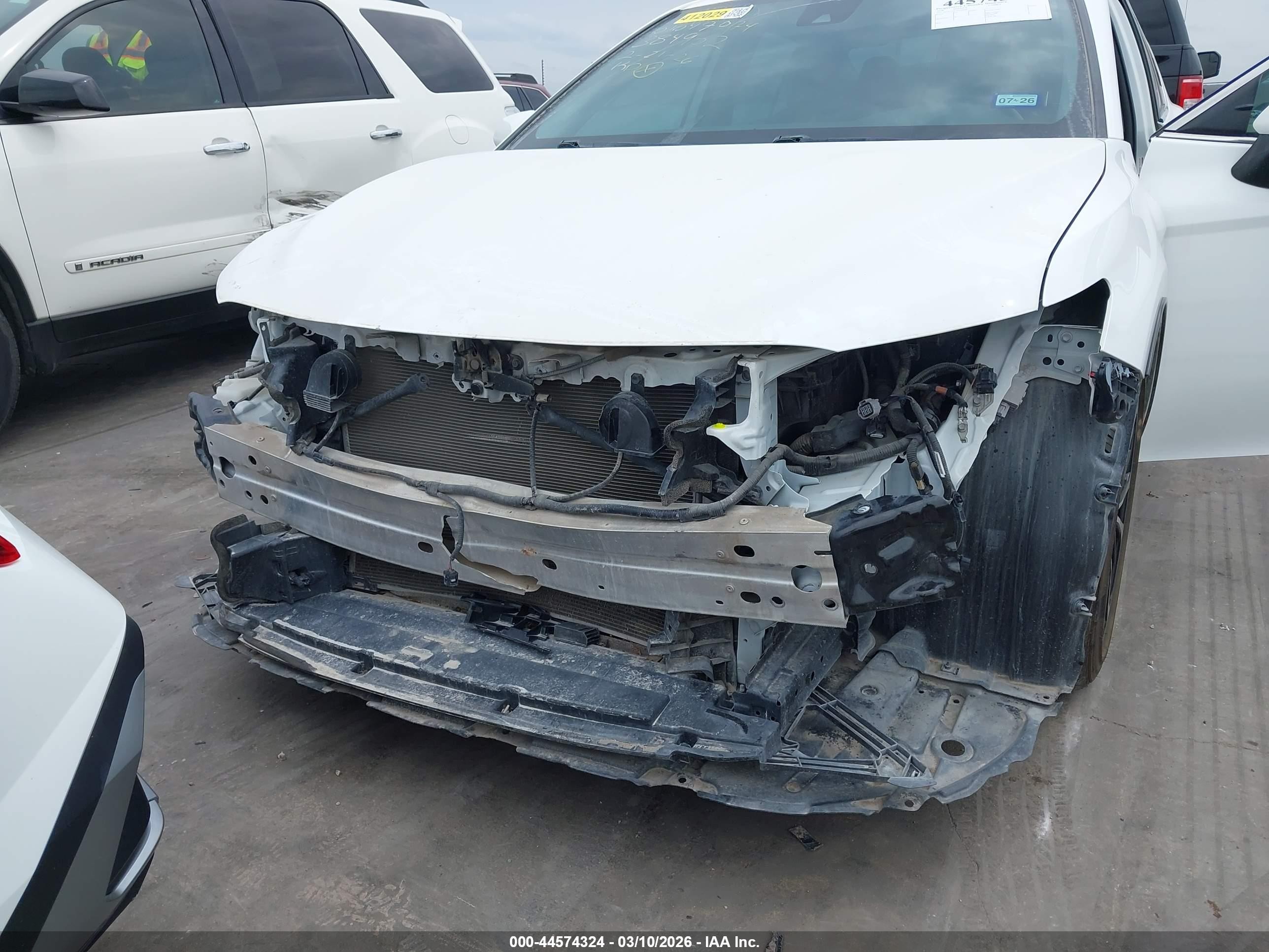 2020 Toyota Camry Se White vin: 4T1G11AK3LU384902