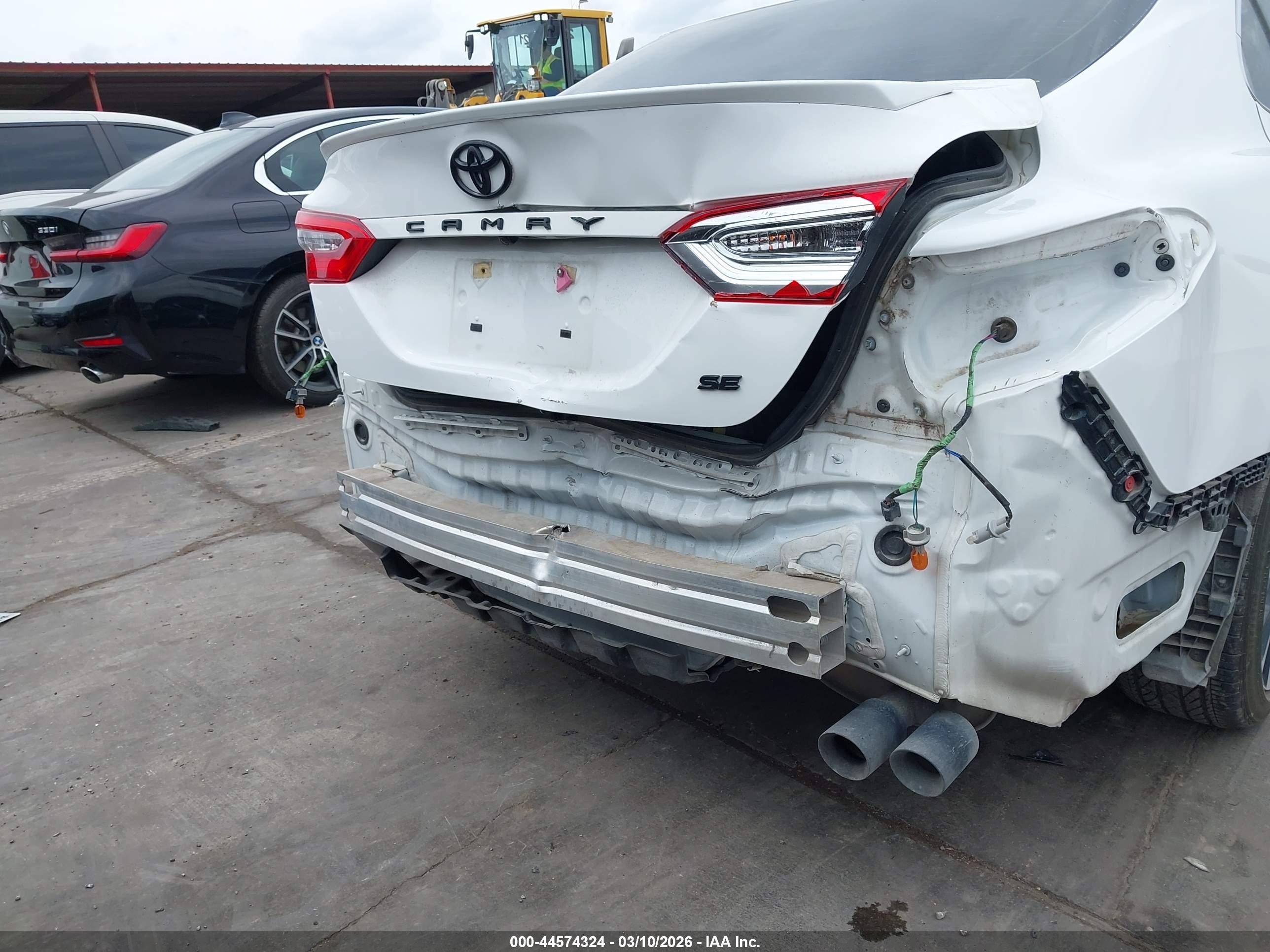 2020 Toyota Camry Se White vin: 4T1G11AK3LU384902