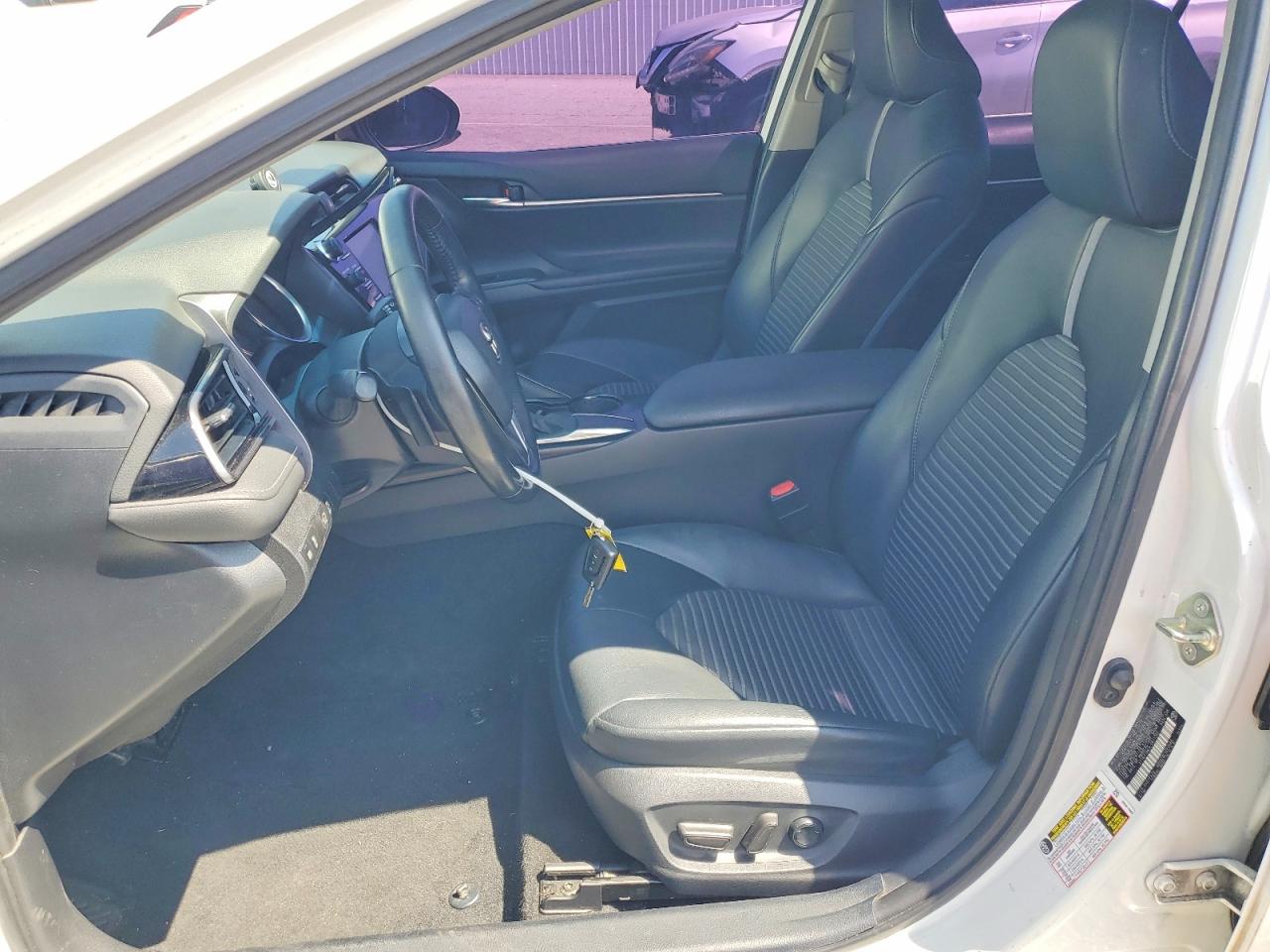 2020 Toyota Camry Se White vin: 4T1G11AK3LU911305