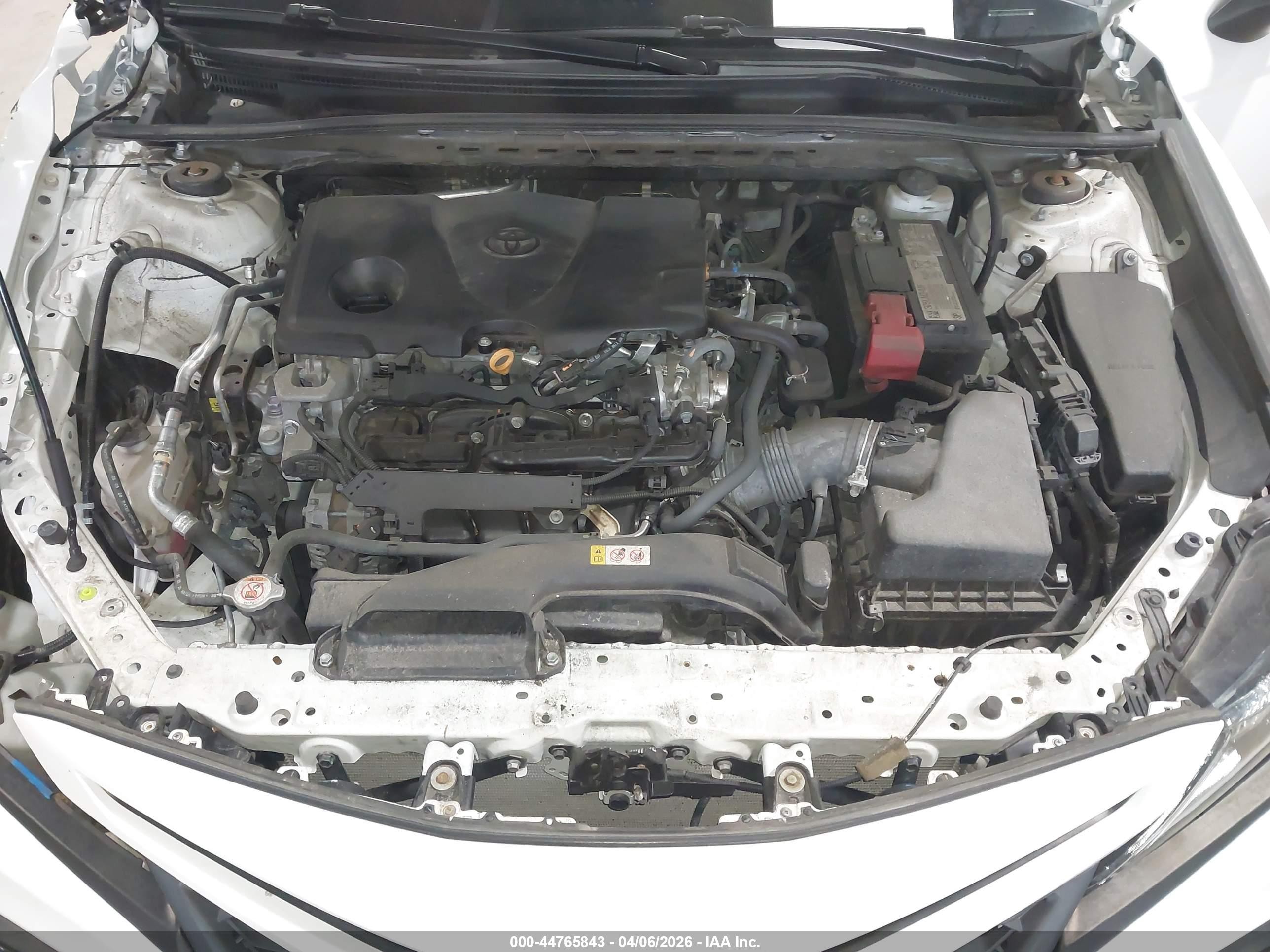 2021 Toyota Camry Se White vin: 4T1G11AK3MU421674