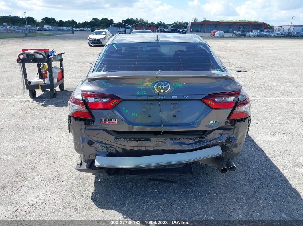 2021 Toyota Camry Se Gray vin: 4T1G11AK3MU460698
