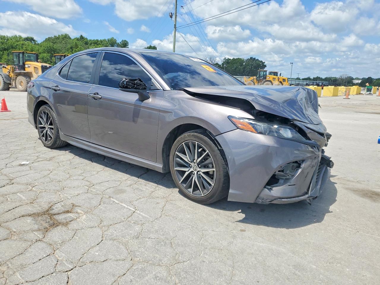 2021 Toyota Camry Se Gray vin: 4T1G11AK3MU460698