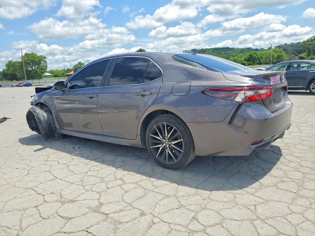 2021 Toyota Camry Se Gray vin: 4T1G11AK3MU460698
