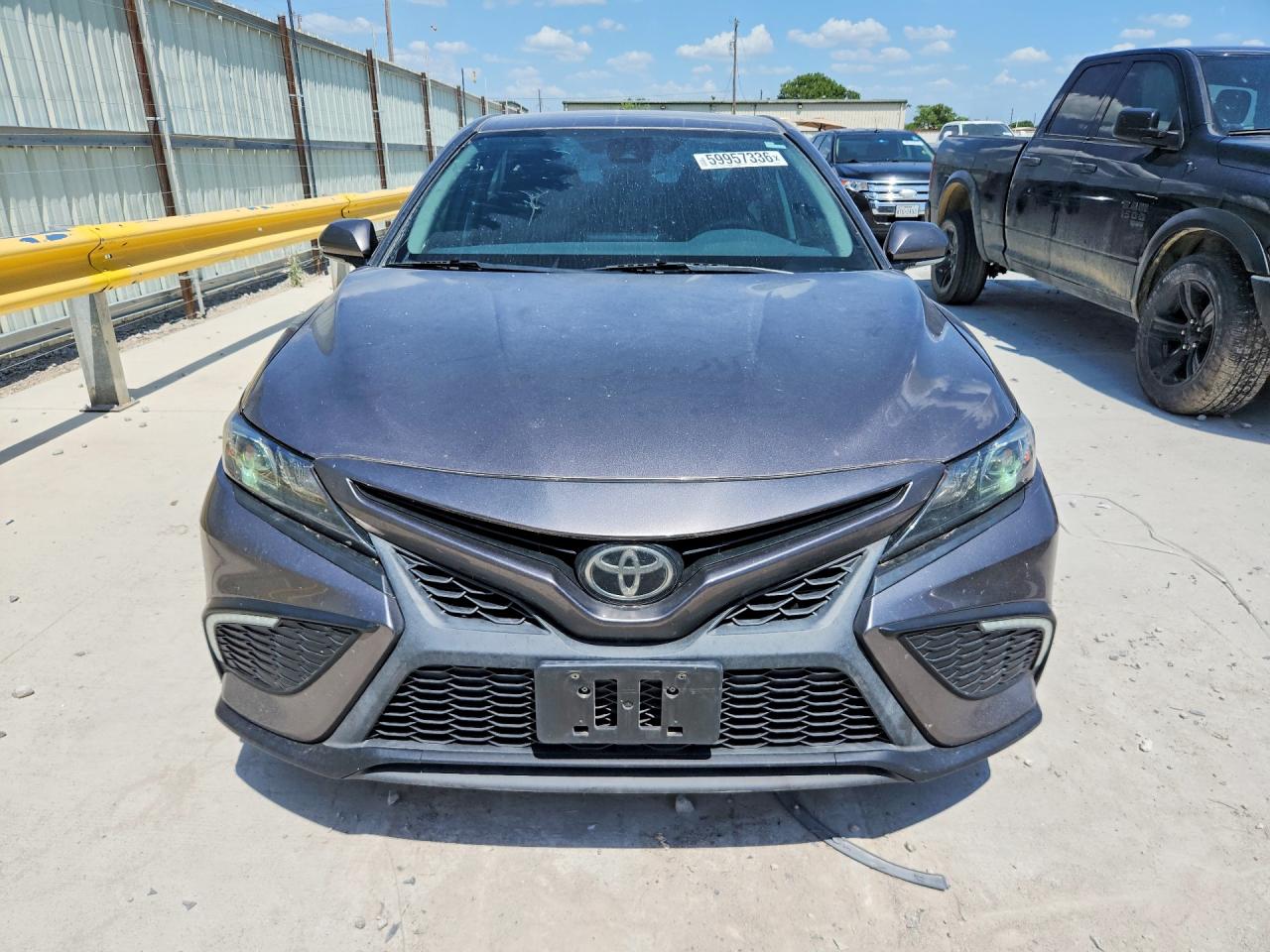 2022 Toyota Camry Se Gray vin: 4T1G11AK3NU638577