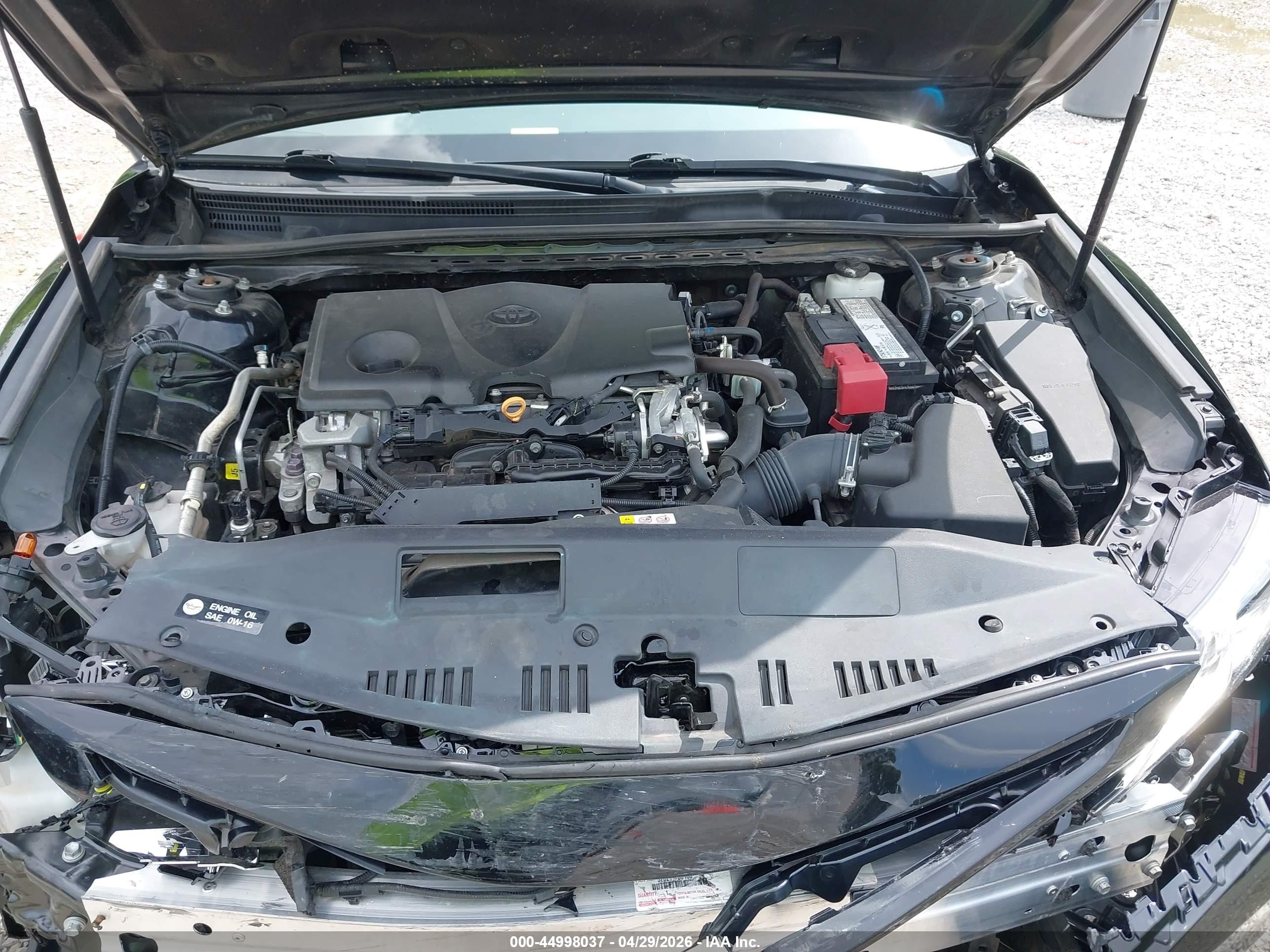 2020 Toyota Camry Se Черный vin: 4T1G11AK5LU873575