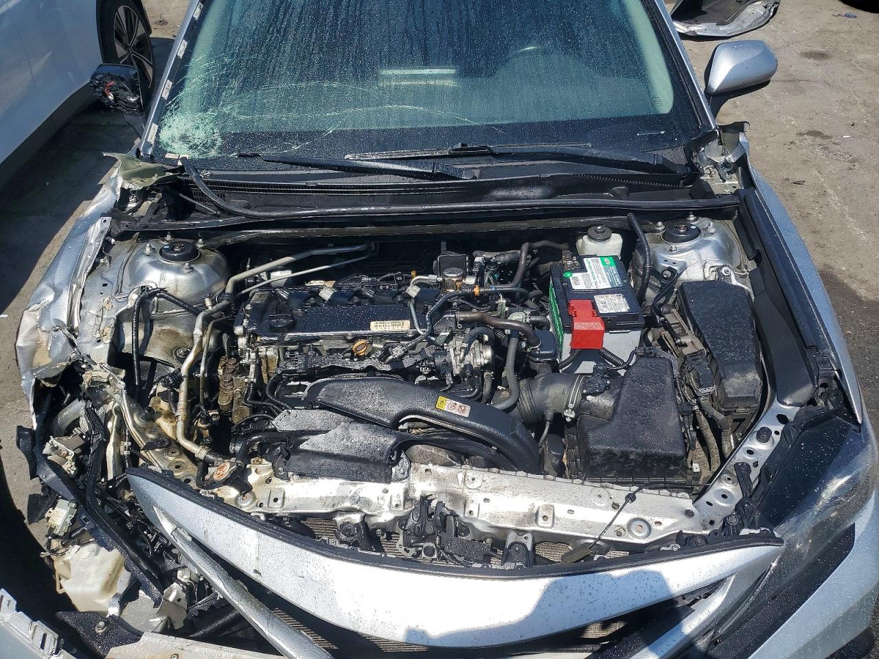2021 Toyota Camry Se Серебряный vin: 4T1G11AK5MU552802