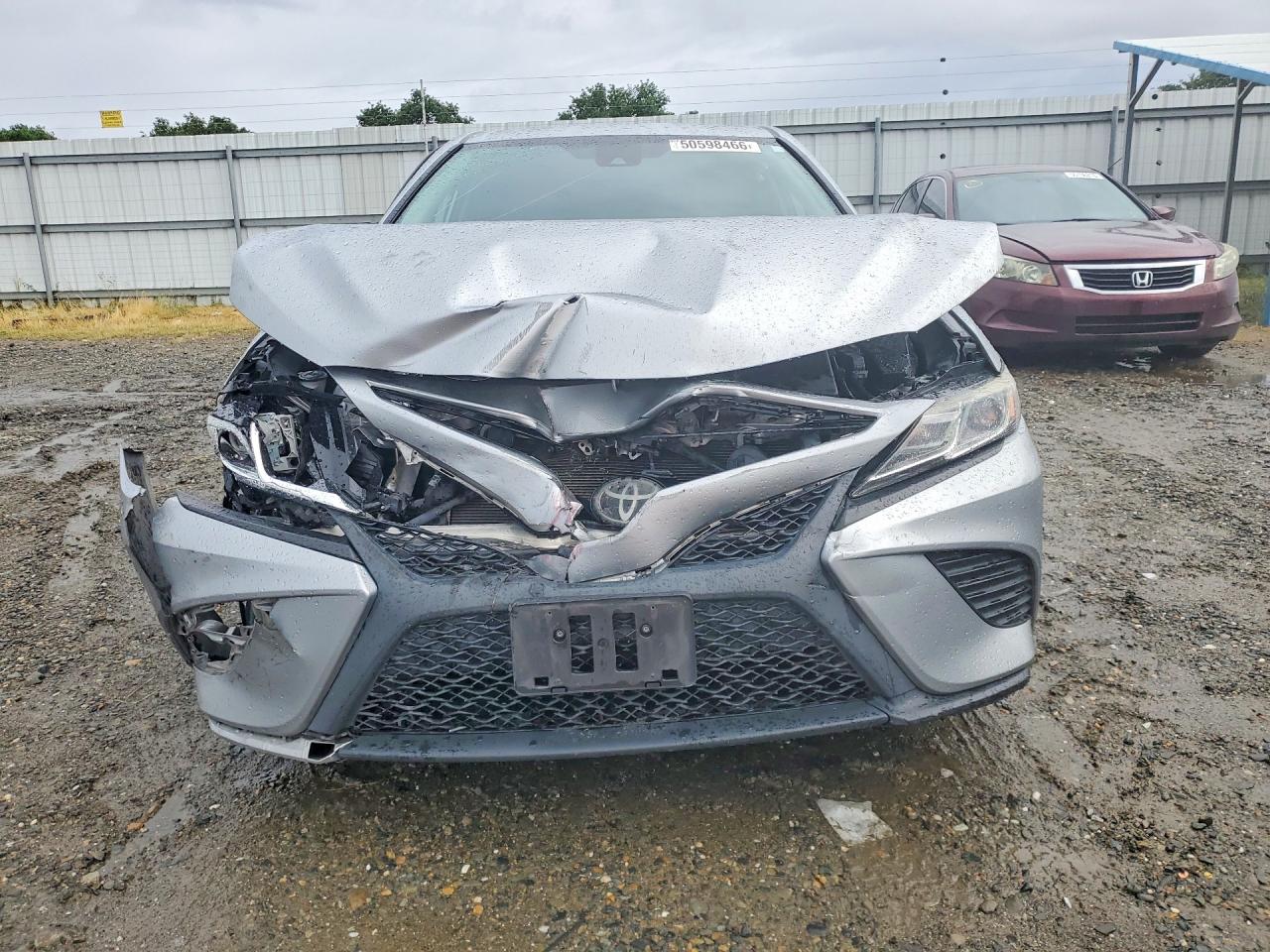 2020 Toyota Camry Se Nightshade Серебряный vin: 4T1G11AK6LU340375