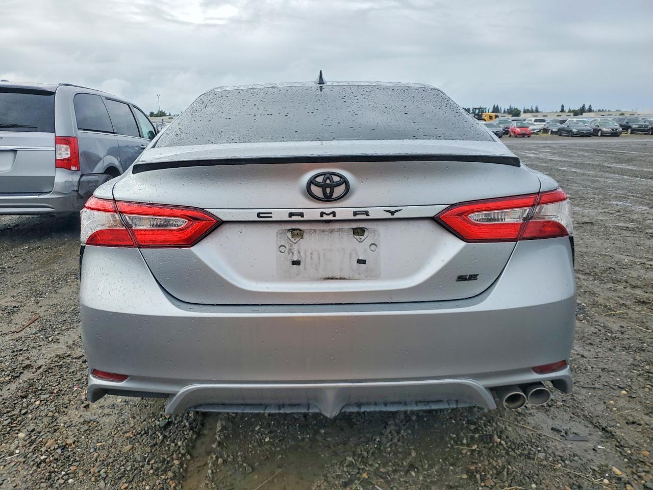 2020 Toyota Camry Se Nightshade Серебряный vin: 4T1G11AK6LU340375