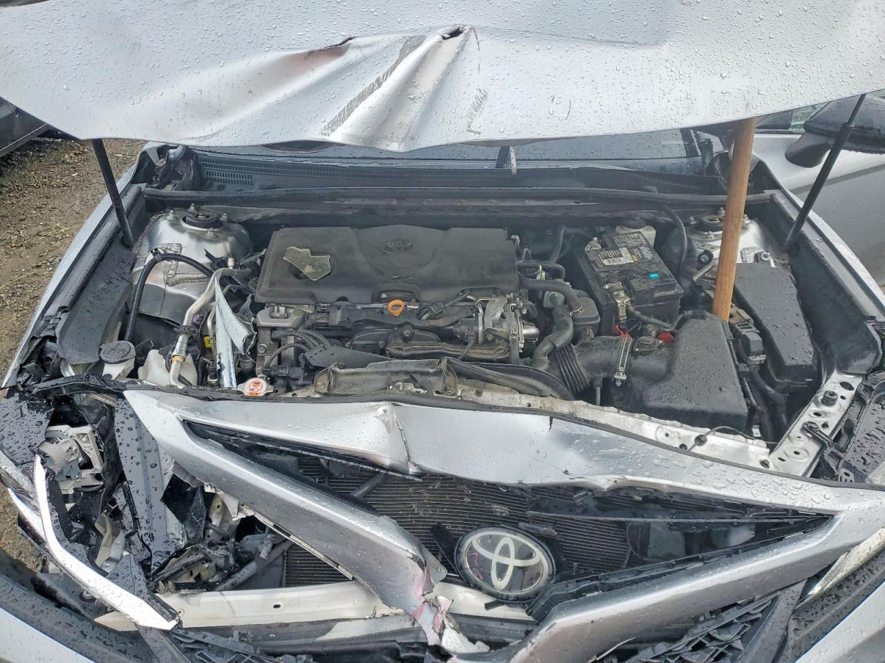 2020 Toyota Camry Se Nightshade Серебряный vin: 4T1G11AK6LU340375