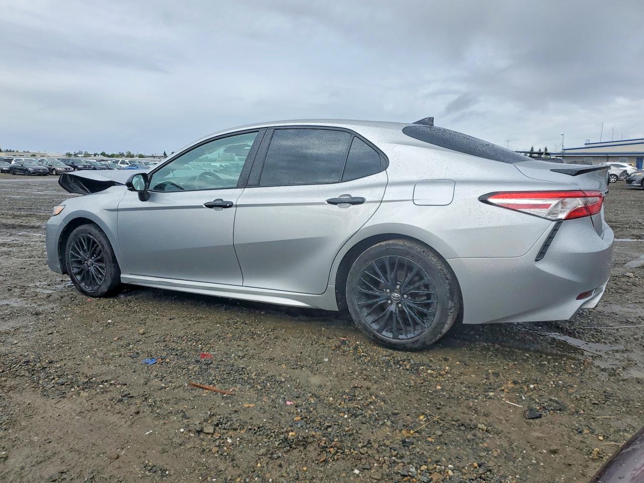 2020 Toyota Camry Se Nightshade Серебряный vin: 4T1G11AK6LU340375