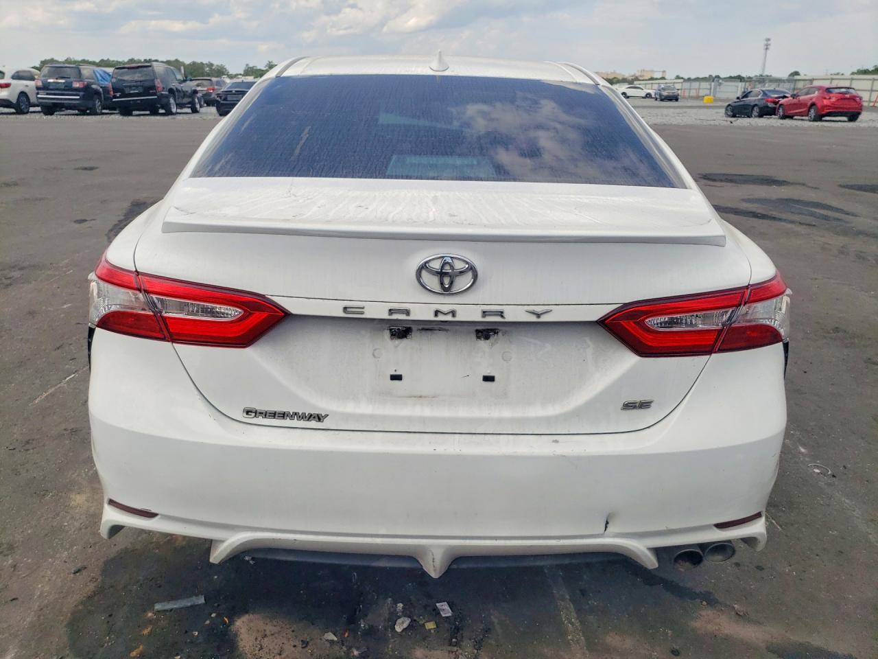 2020 Toyota Camry Se Белый vin: 4T1G11AK6LU898436