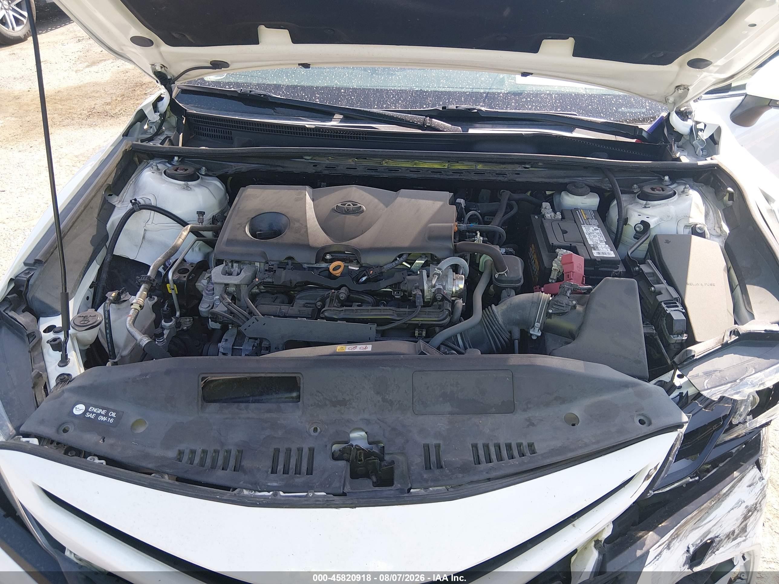 2021 Toyota Camry Se White vin: 4T1G11AK6MU548113