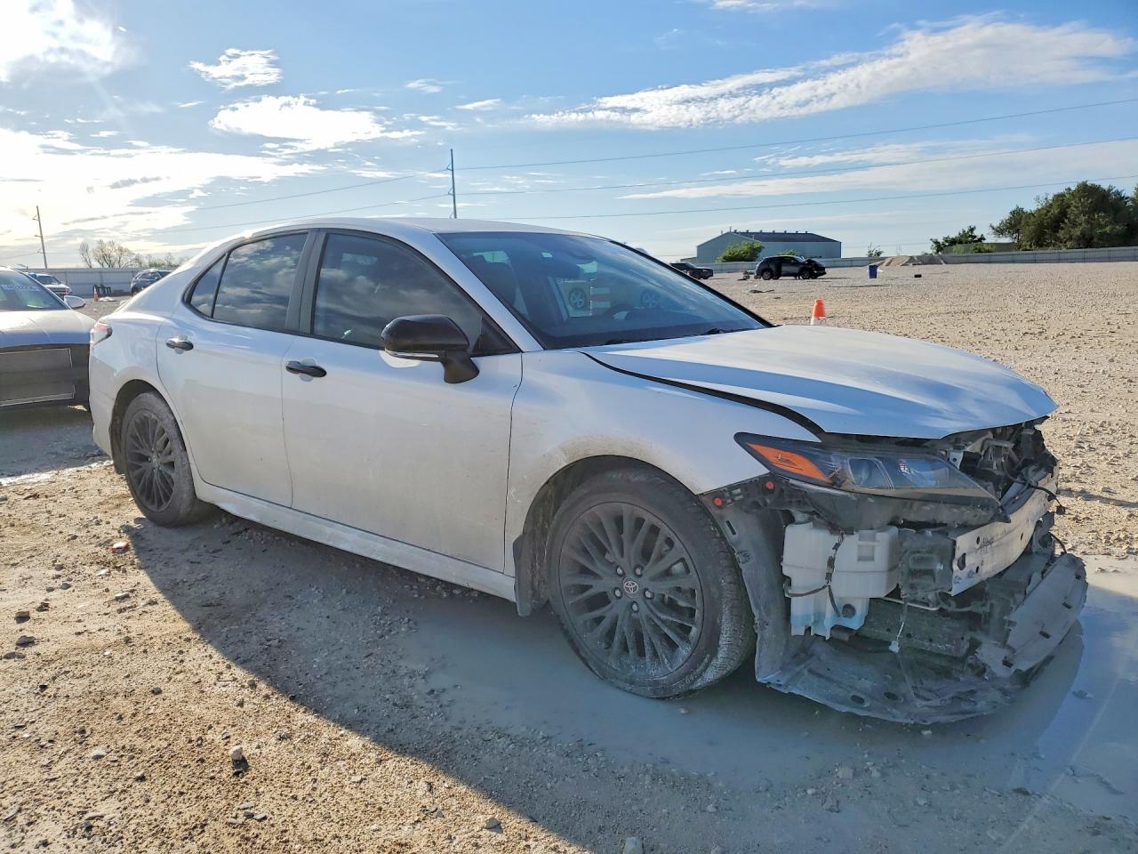 2022 Toyota Camry Se Nightshade Белый vin: 4T1G11AK7NU030853