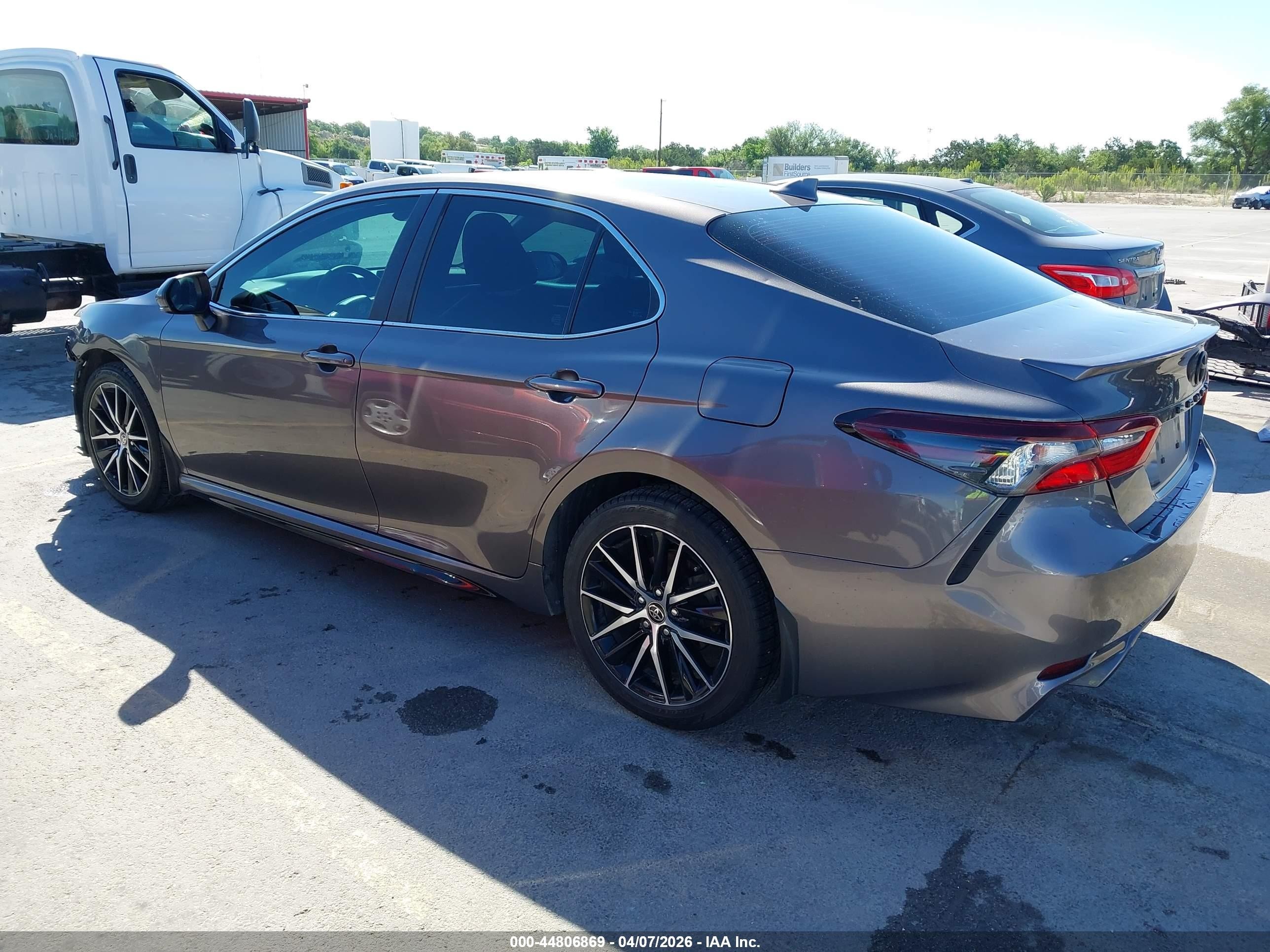 2023 Toyota Camry Se Серый vin: 4T1G11AK7PU720542