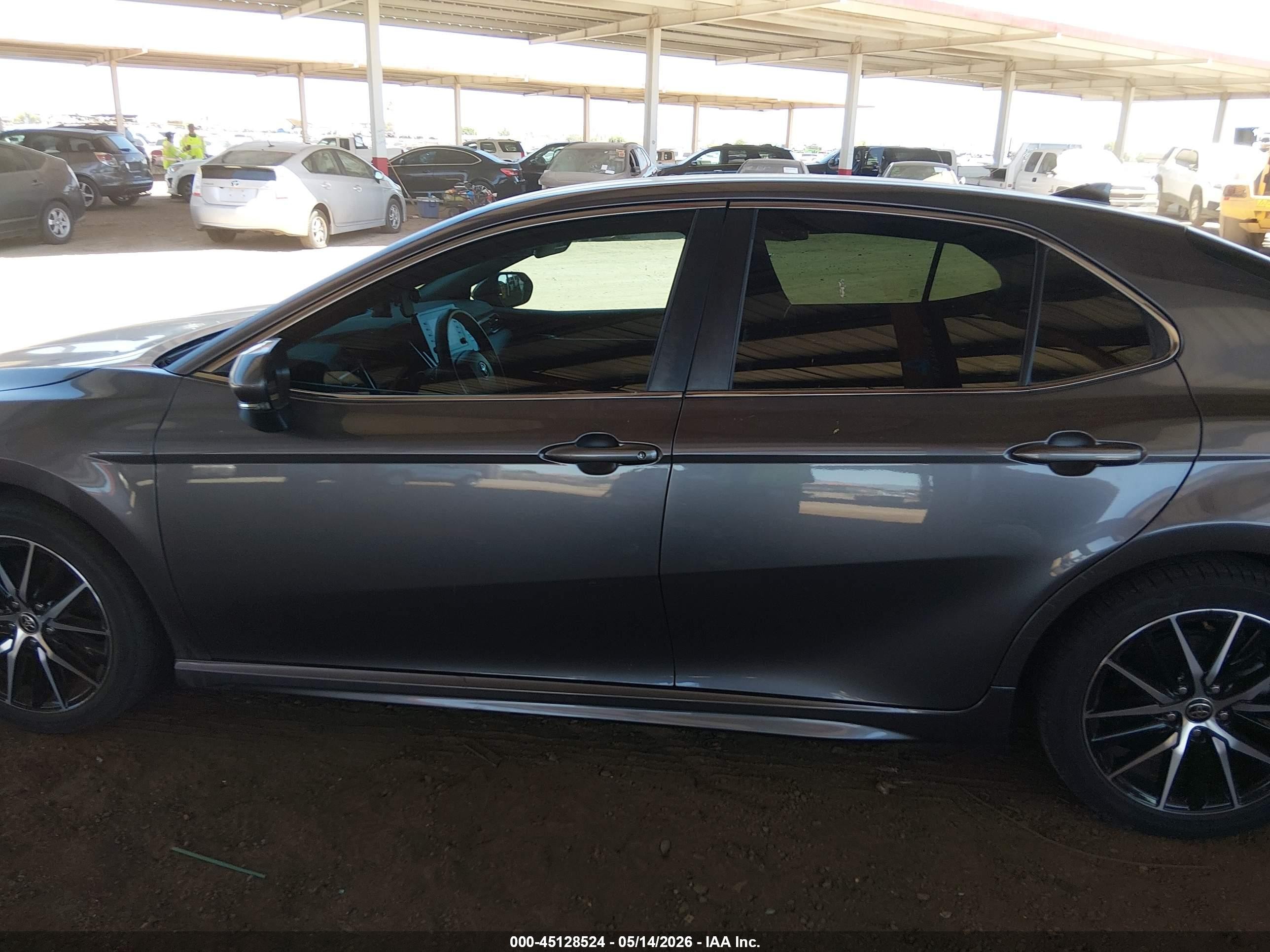 2023 Toyota Camry Se Gray vin: 4T1G11AK7PU761365