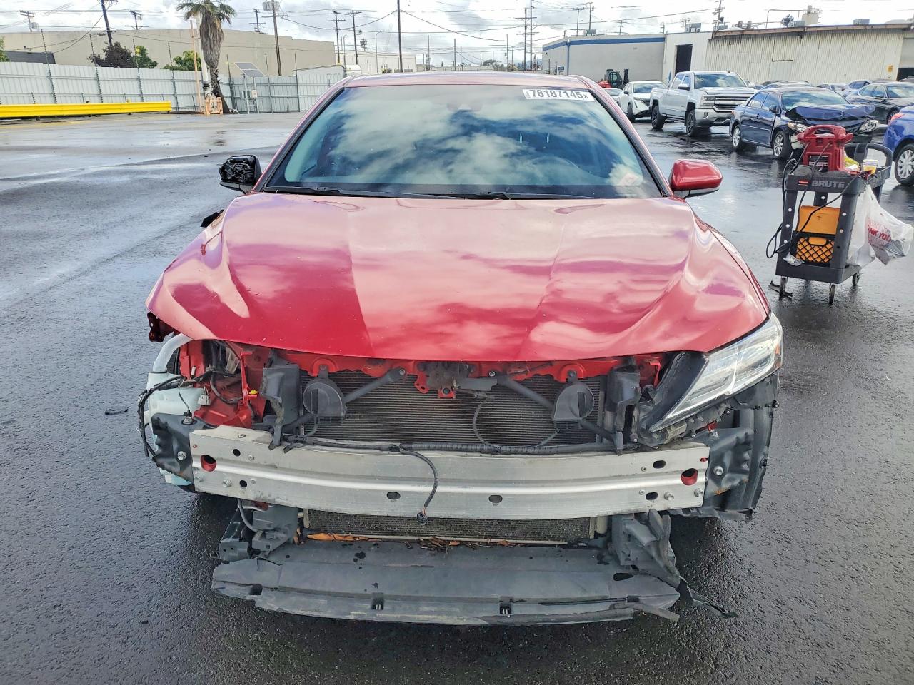 2020 Toyota Camry Se Red vin: 4T1G11AK8LU367271
