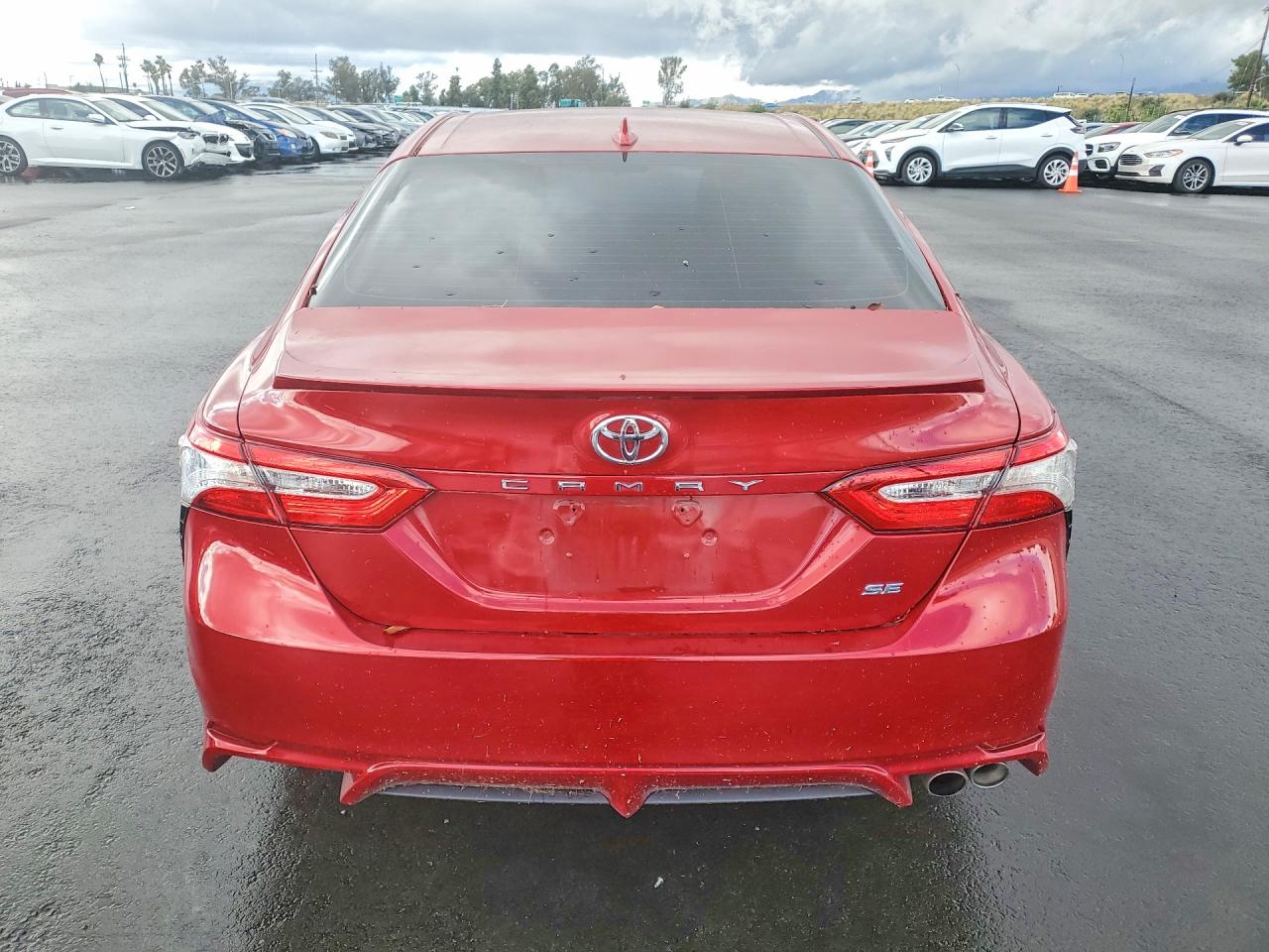 2020 Toyota Camry Se Red vin: 4T1G11AK8LU367271