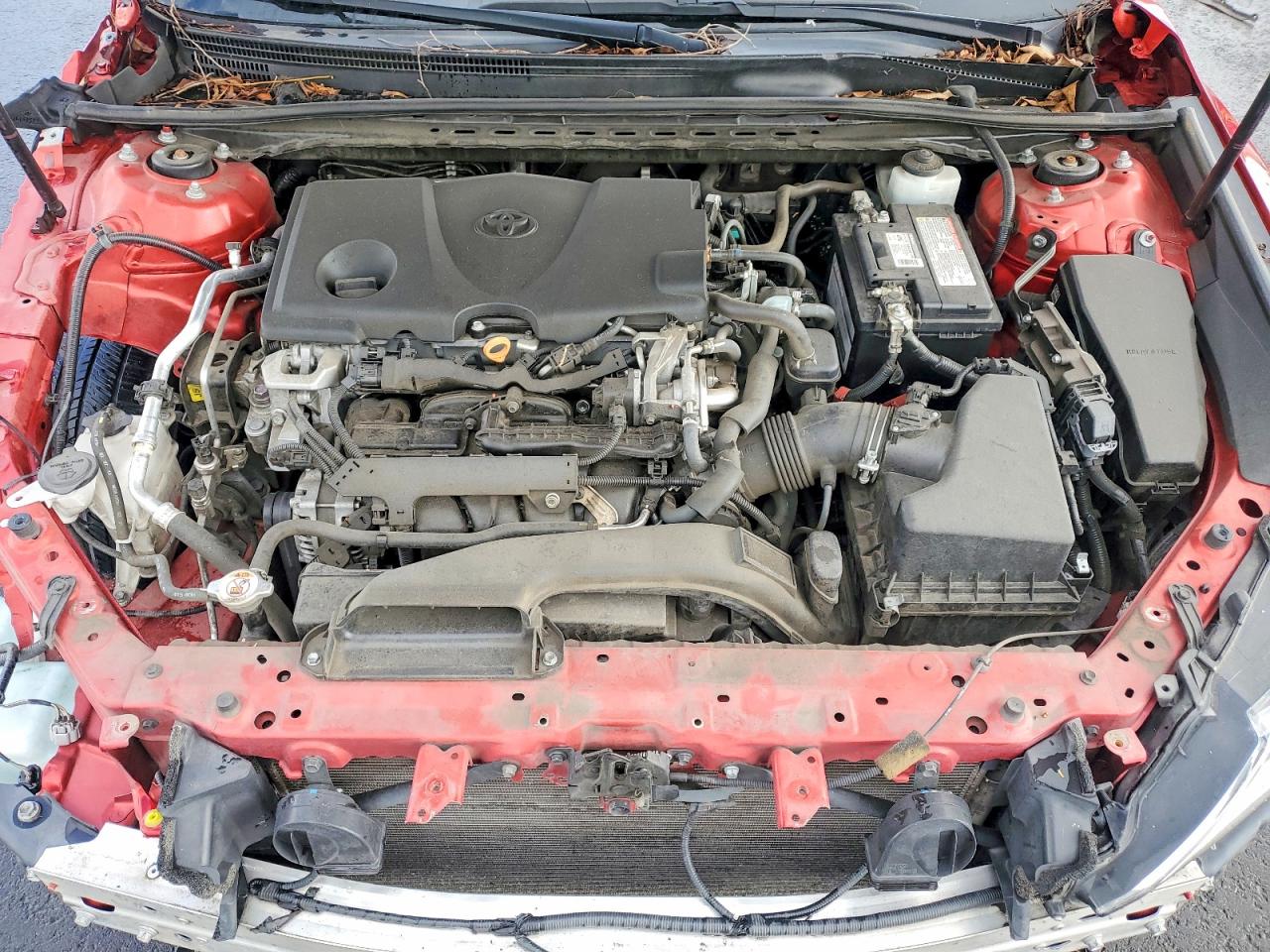 2020 Toyota Camry Se Red vin: 4T1G11AK8LU367271
