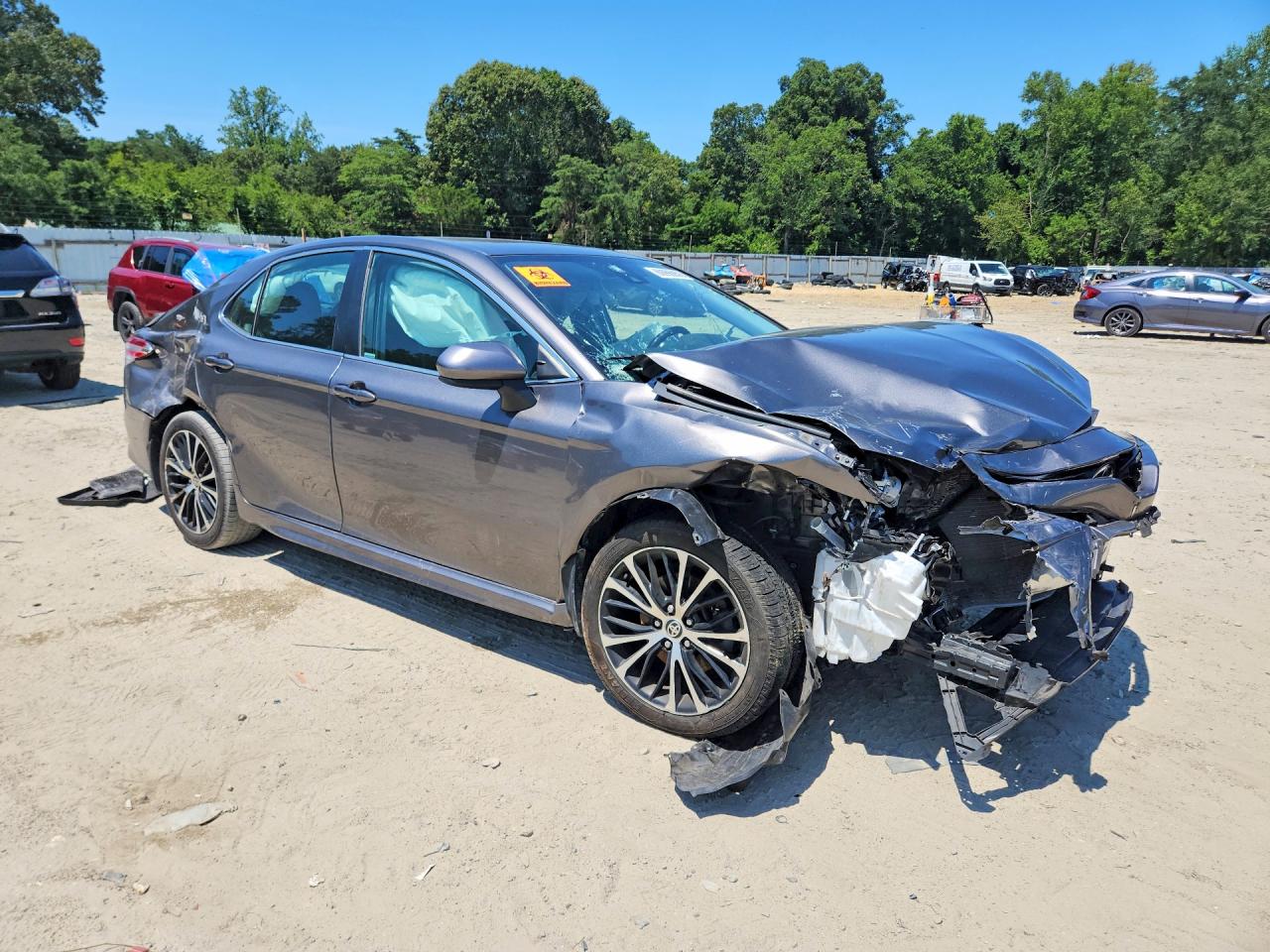2020 Toyota Camry Se Gray vin: 4T1G11AK8LU508954