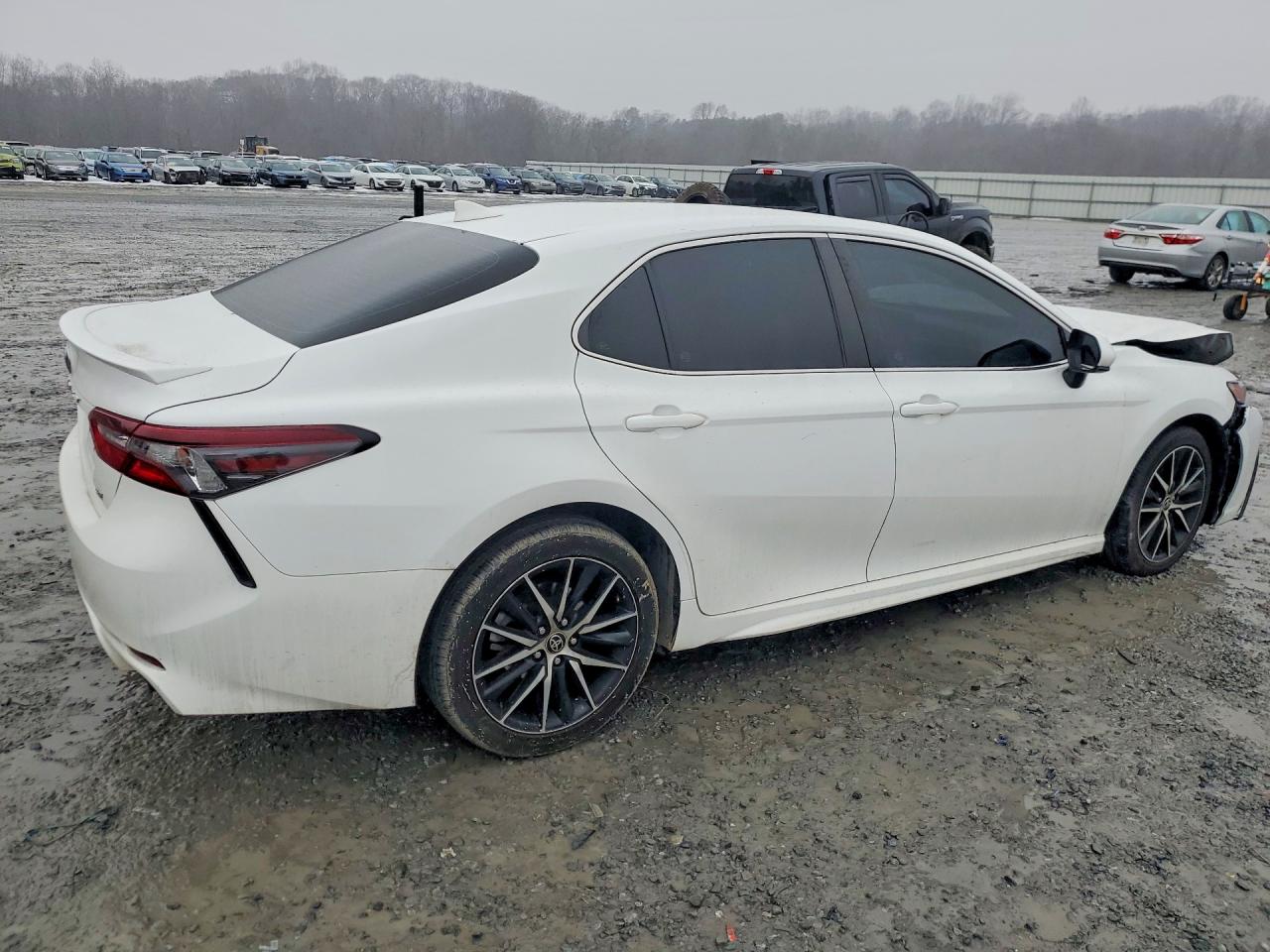 2021 Toyota Camry Se Белый vin: 4T1G11AK8MU523939