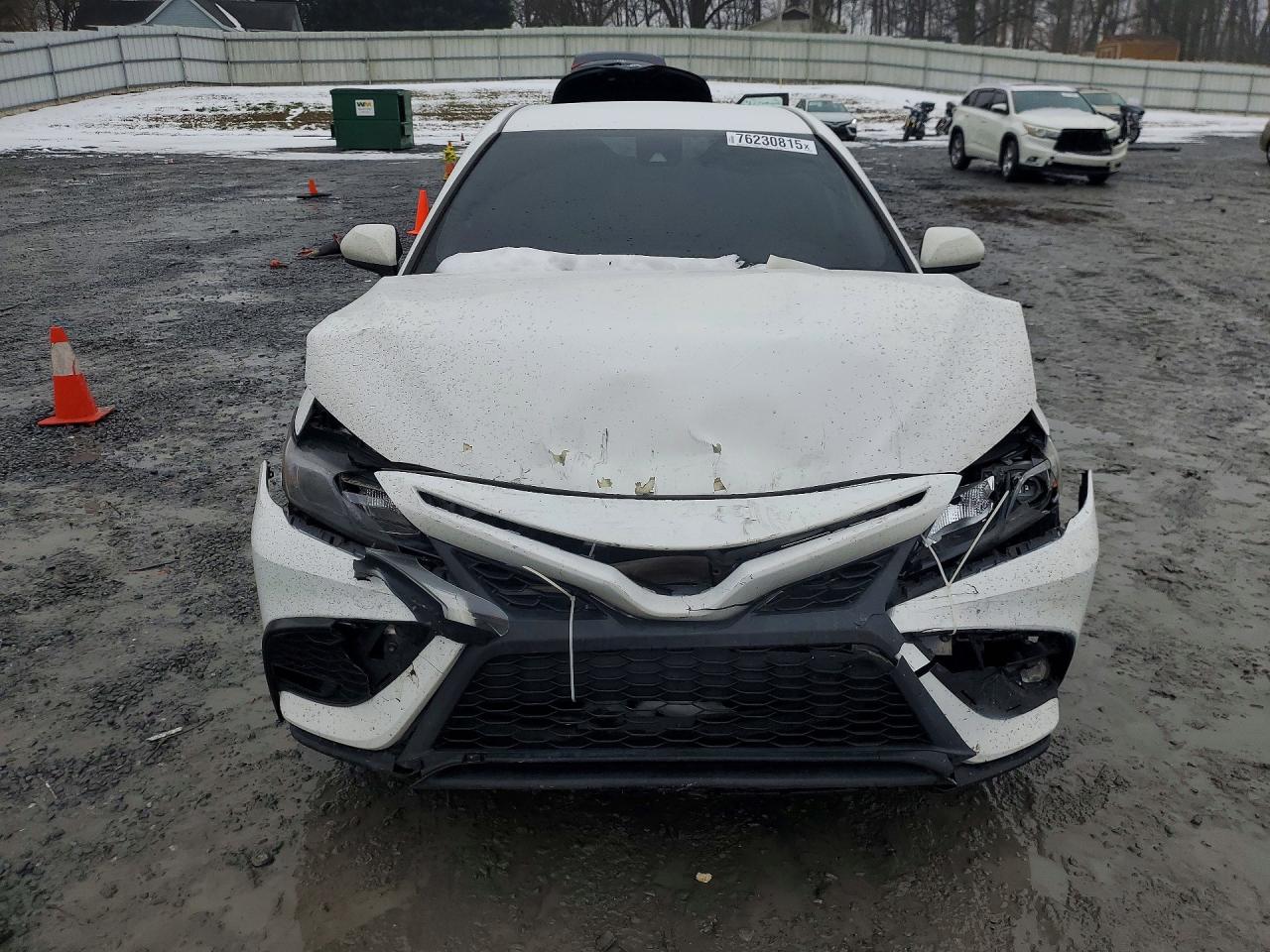 2021 Toyota Camry Se Белый vin: 4T1G11AK8MU523939