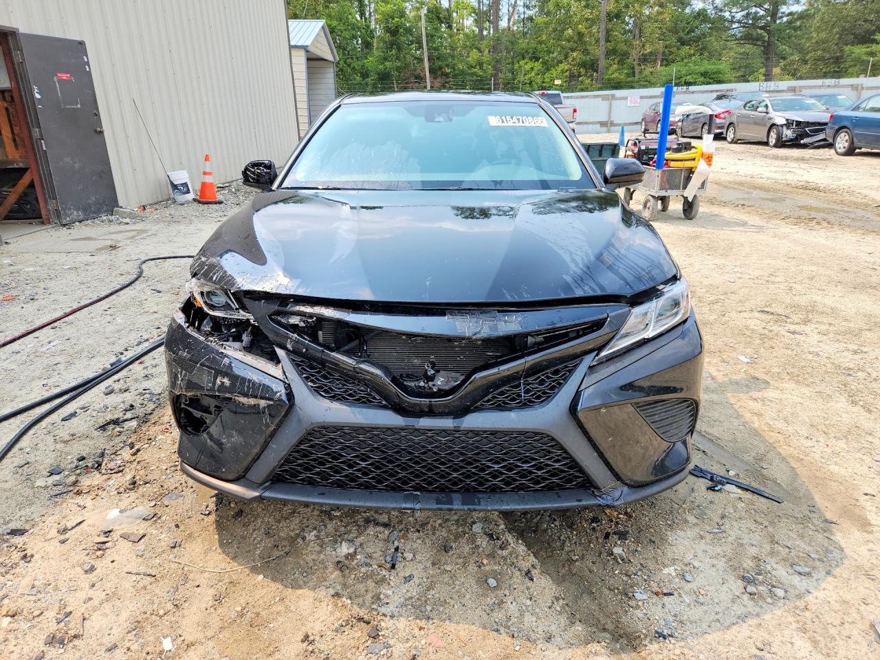 2020 Toyota Camry Se Nightshade Black vin: 4T1G11AK9LU387612