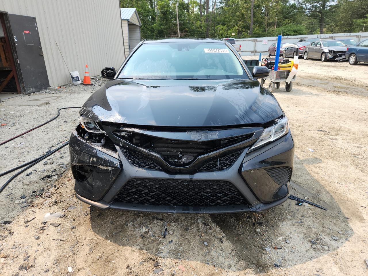 2020 Toyota Camry Se Nightshade Black vin: 4T1G11AK9LU387612 Damage: Front Bumper/Cover, Broken, Replacement Required