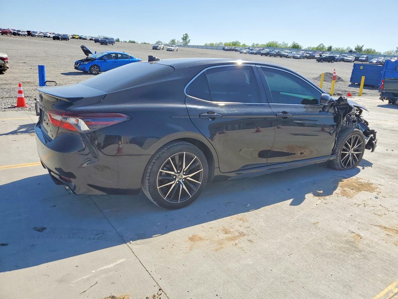 2023 Toyota Camry Se Черный vin: 4T1G11AK9PU825809