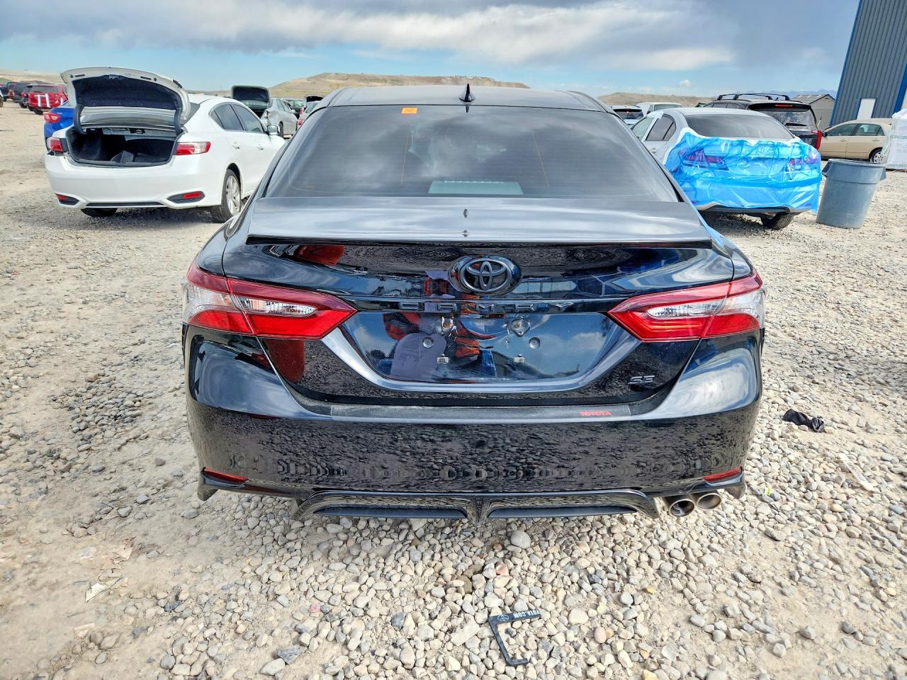 2021 Toyota Camry Se Black vin: 4T1G11AKXMU488255