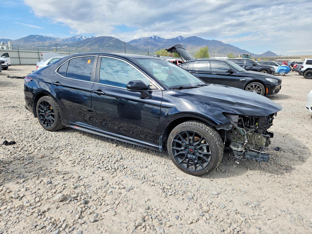 2021 Toyota Camry Se Black vin: 4T1G11AKXMU488255