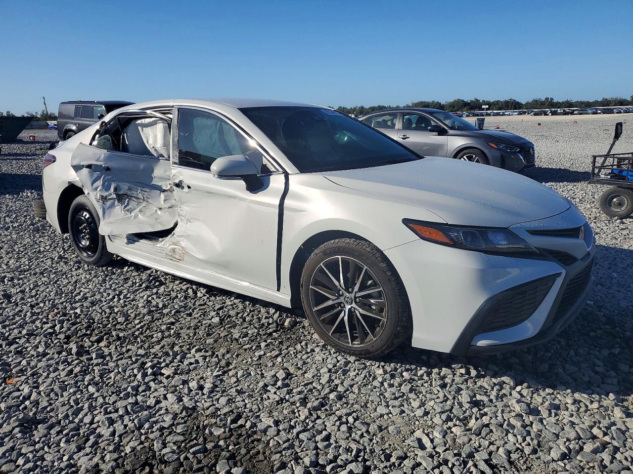 2023 Toyota Camry Se Night Shade Белый vin: 4T1G11AKXPU123773