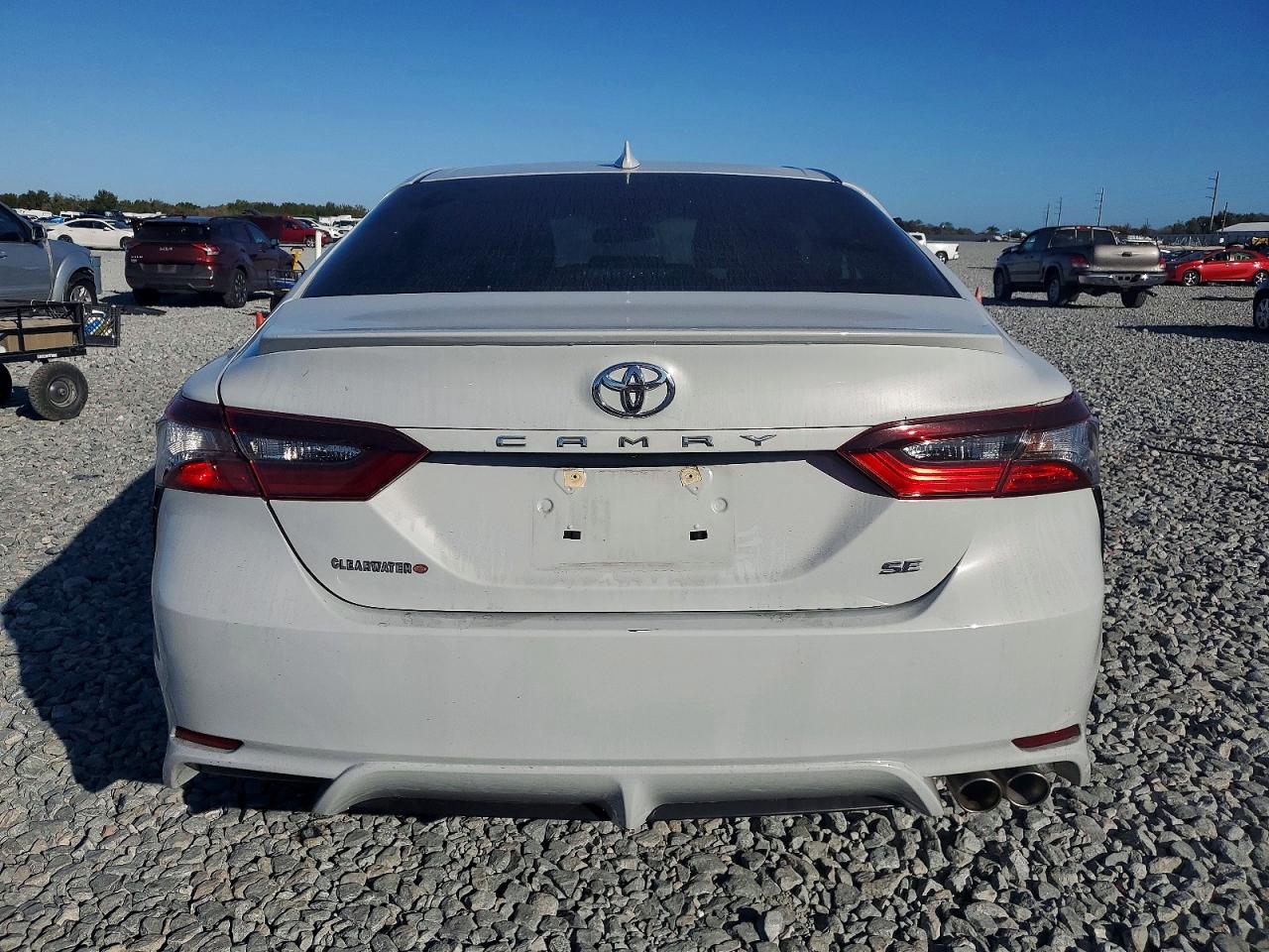 2023 Toyota Camry Se Night Shade Белый vin: 4T1G11AKXPU123773