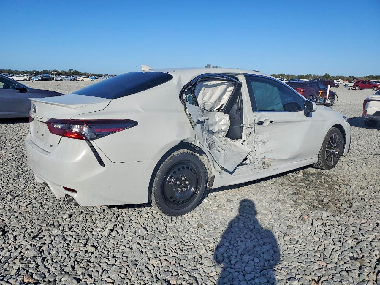 2023 Toyota Camry Se Night Shade Белый vin: 4T1G11AKXPU123773