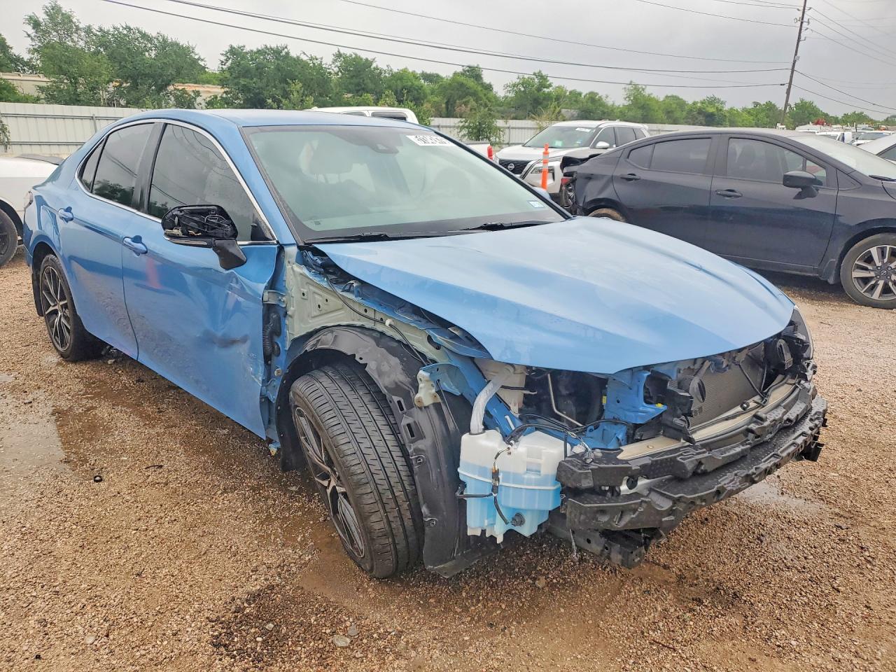 2023 Toyota Camry Se Blue vin: 4T1G11AKXPU127340