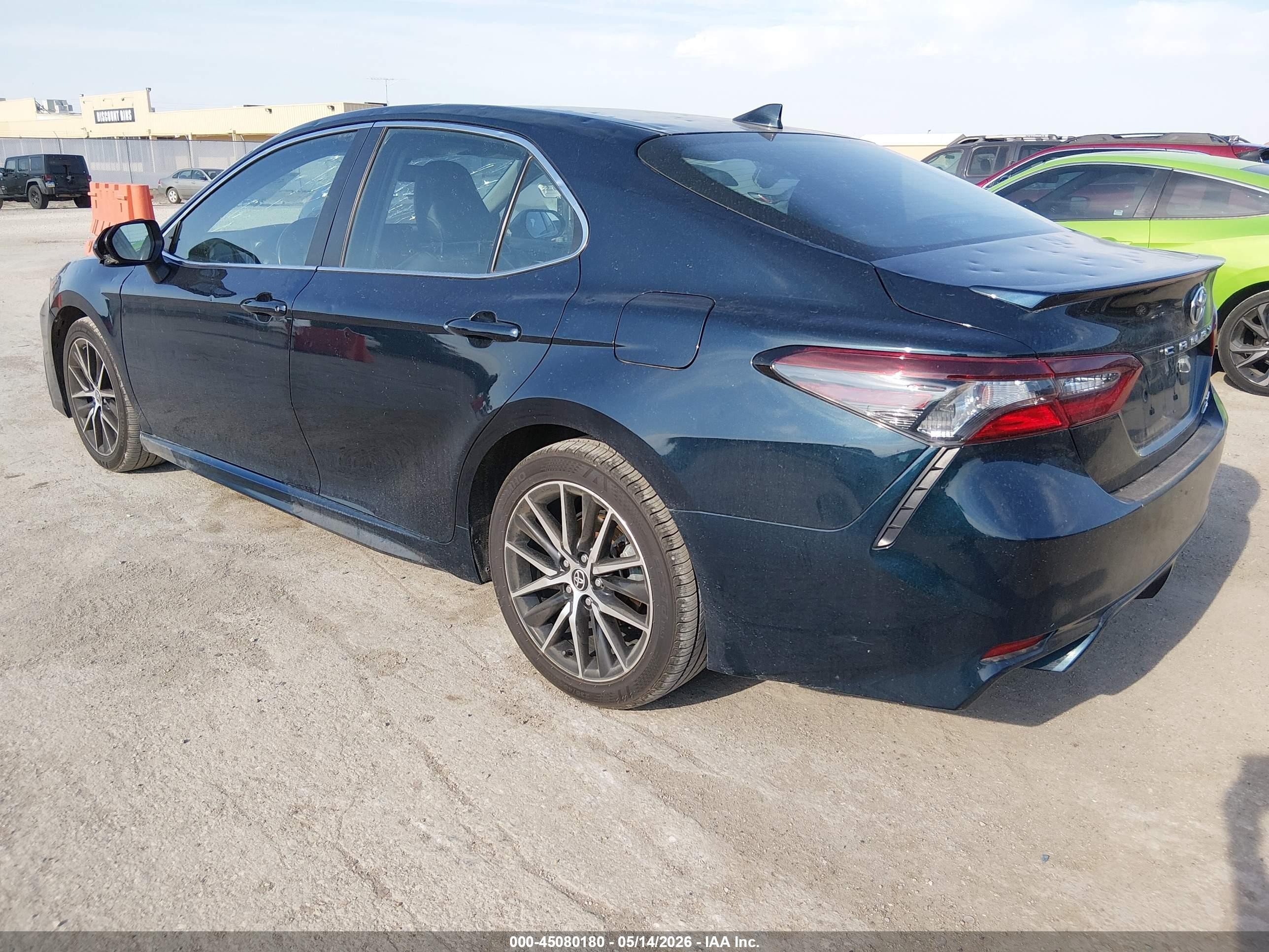2021 Toyota Camry Se Awd Dark Blue vin: 4T1G11BK2MU044754