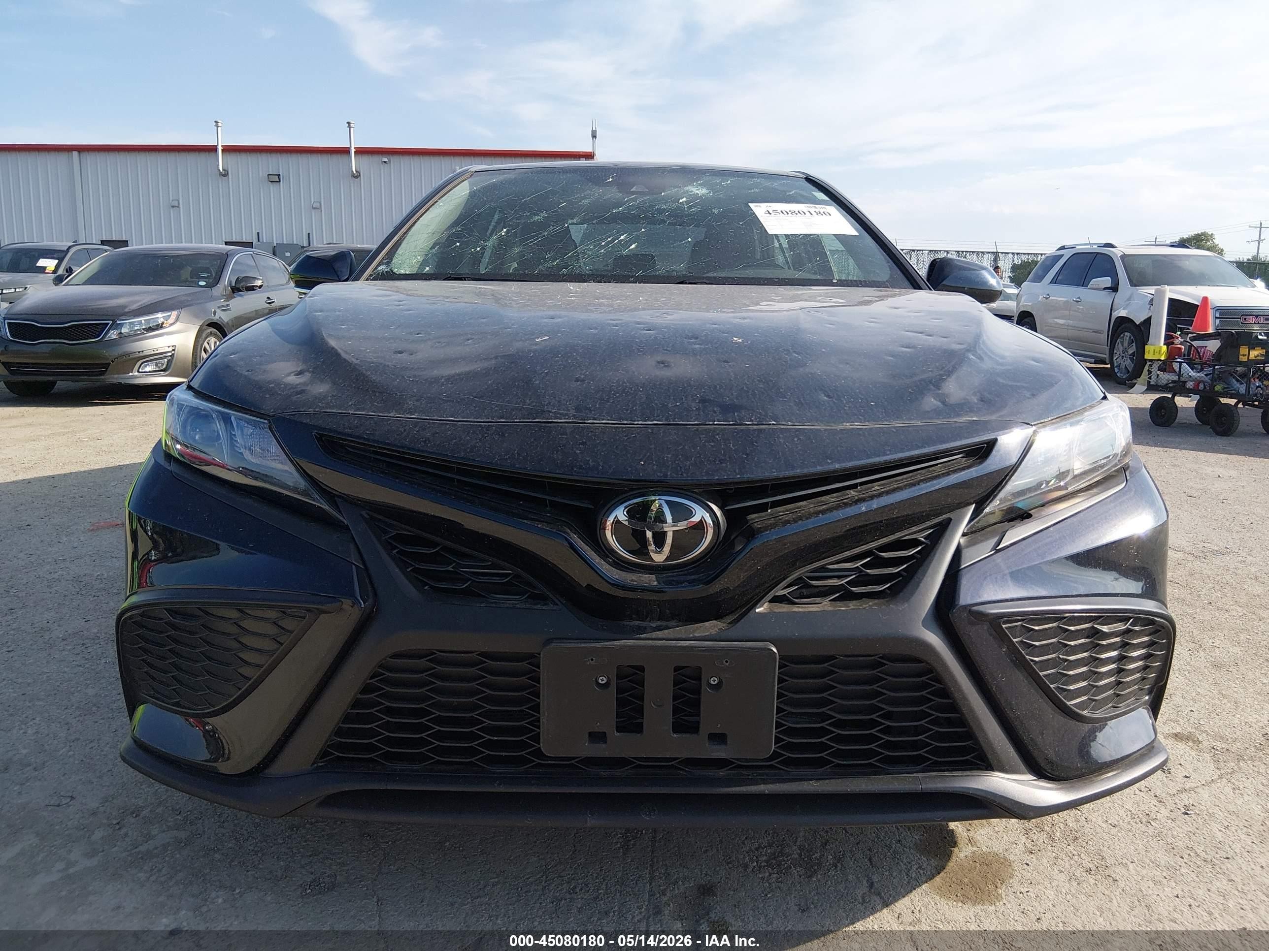 2021 Toyota Camry Se Awd Dark Blue vin: 4T1G11BK2MU044754