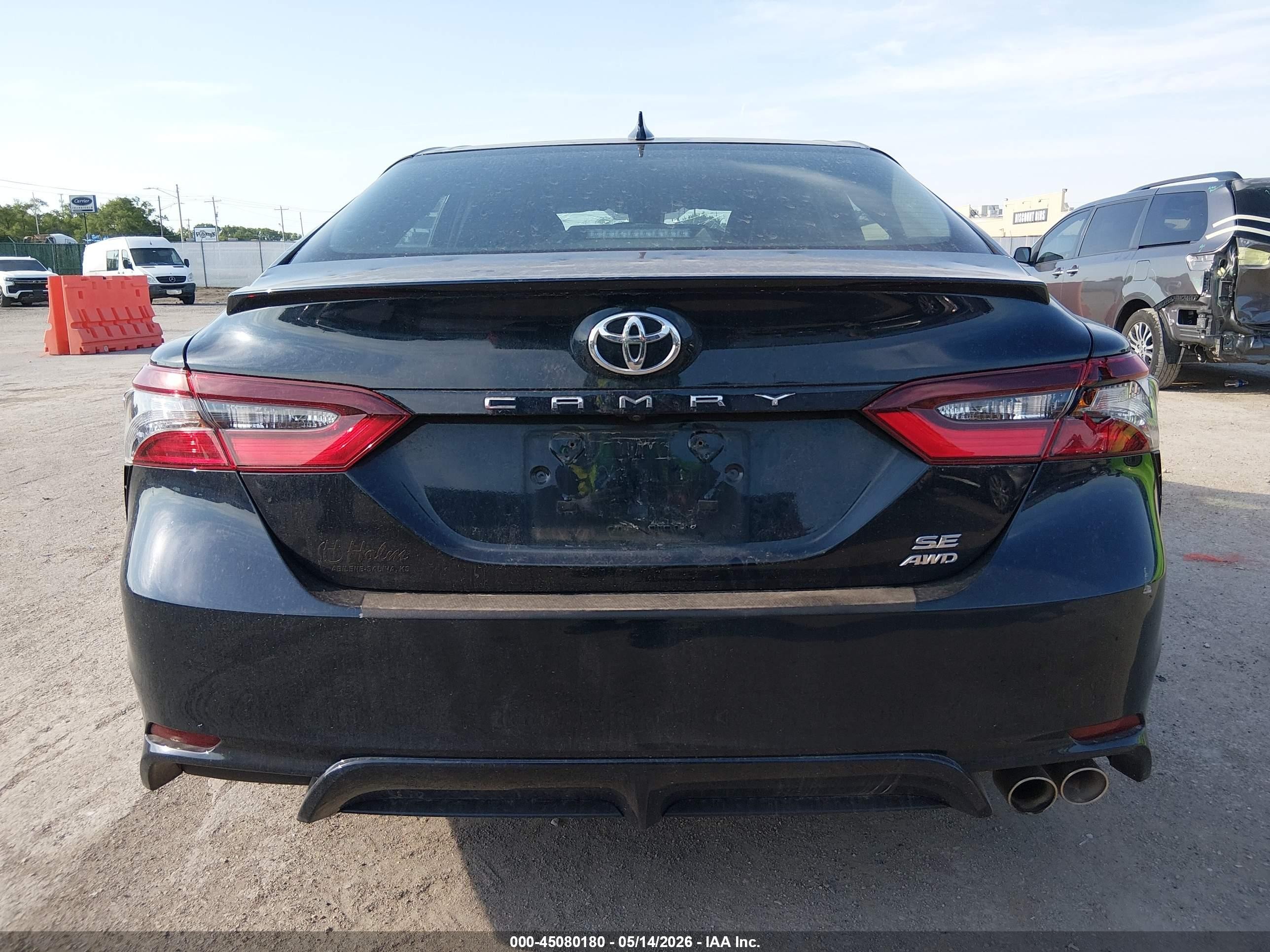 2021 Toyota Camry Se Awd Dark Blue vin: 4T1G11BK2MU044754
