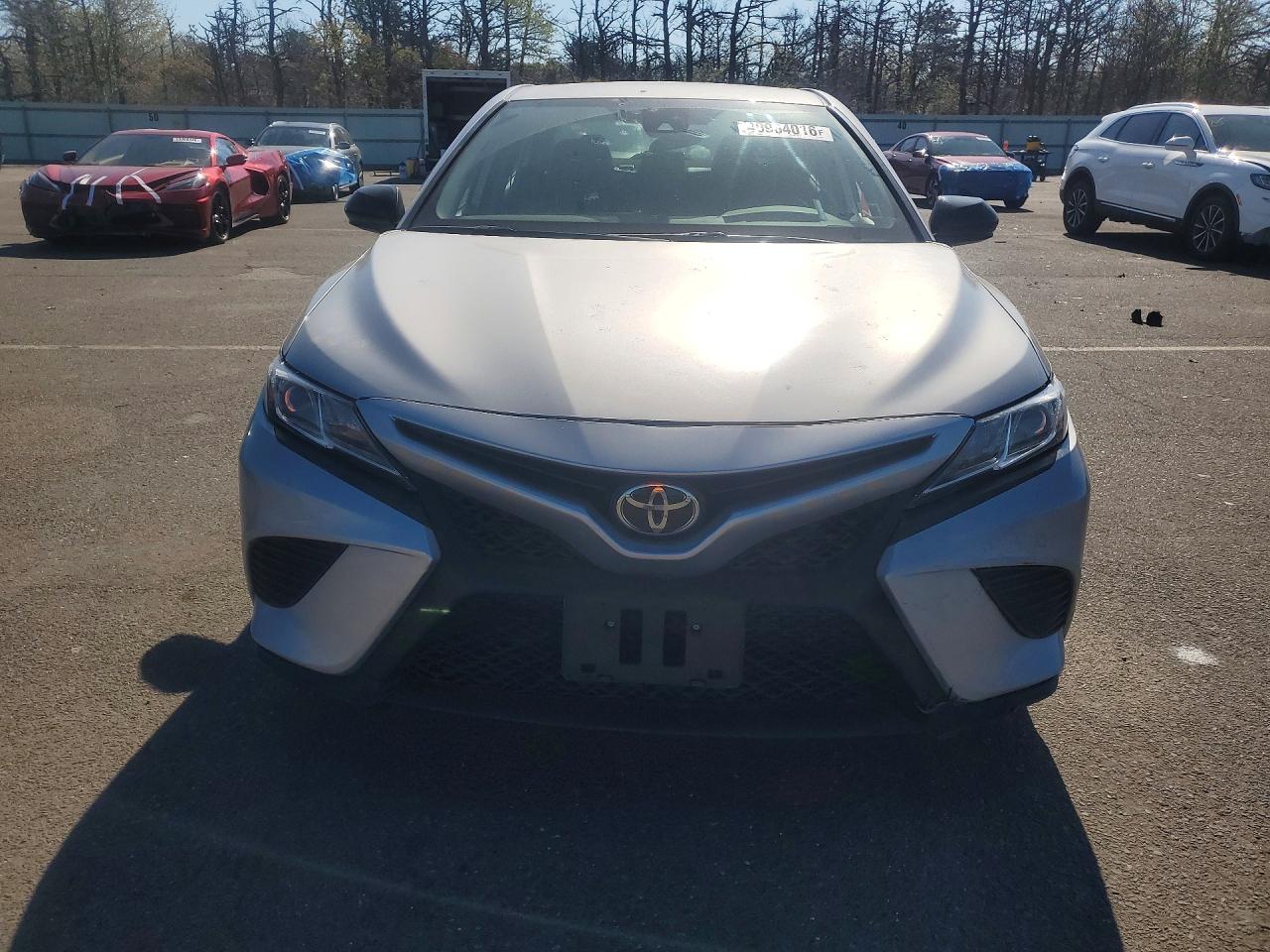 2020 Toyt Camry Hybr Silver vin: 4T1G11BK4LU012693
