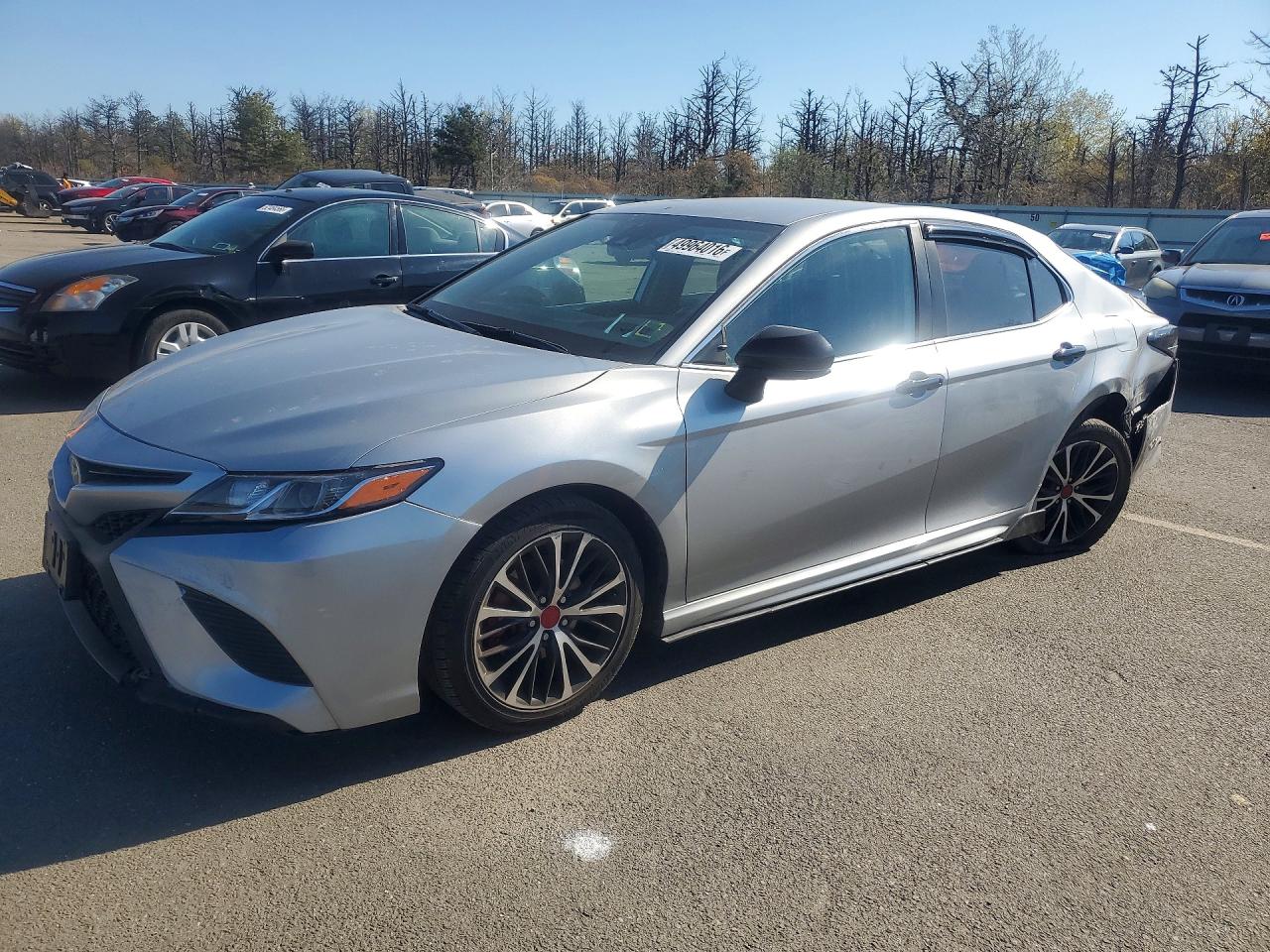2020 Toyt Camry Hybr Silver vin: 4T1G11BK4LU012693
