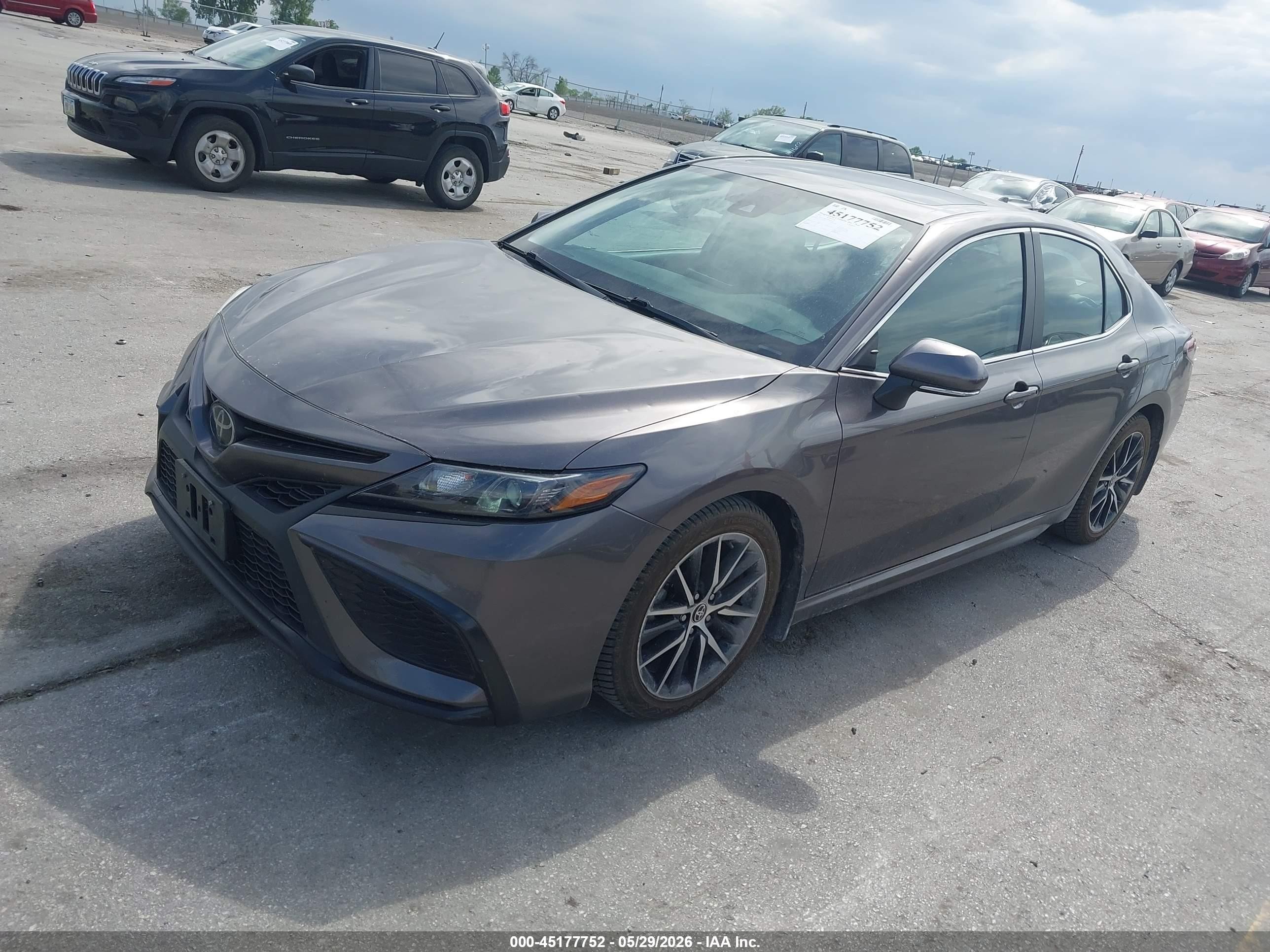 2021 Toyota Camry Se Awd Золотой vin: 4T1G11BK5MU035952