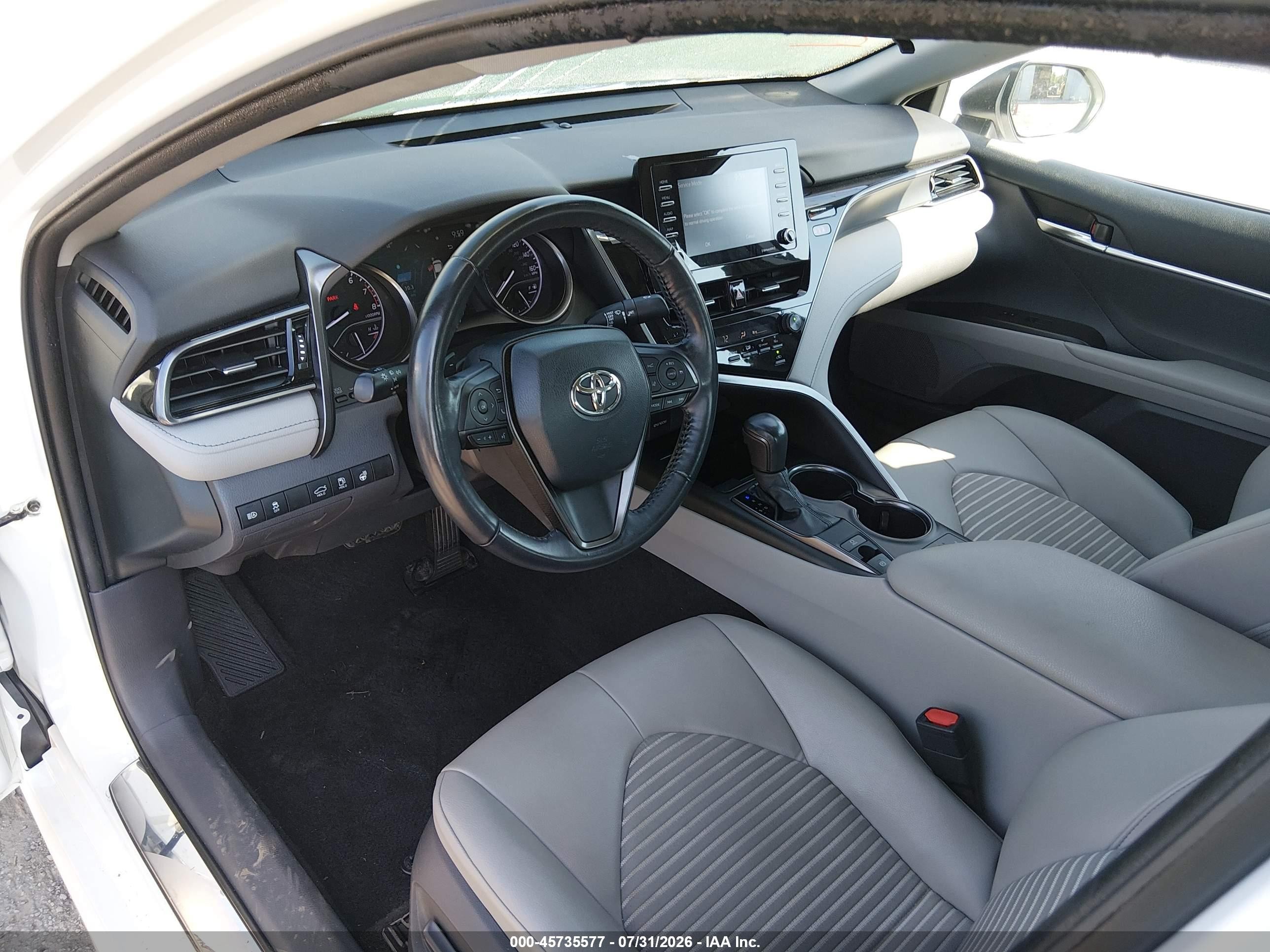 2021 Toyota Camry Se Awd Белый vin: 4T1G11BK8MU040076
